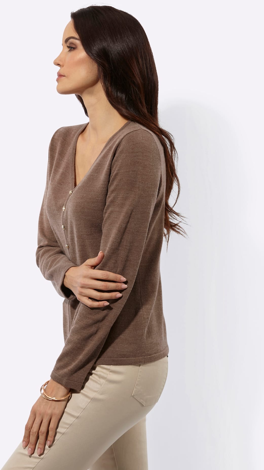 creation L Strickpullover »Woll-Mix-Pullover«