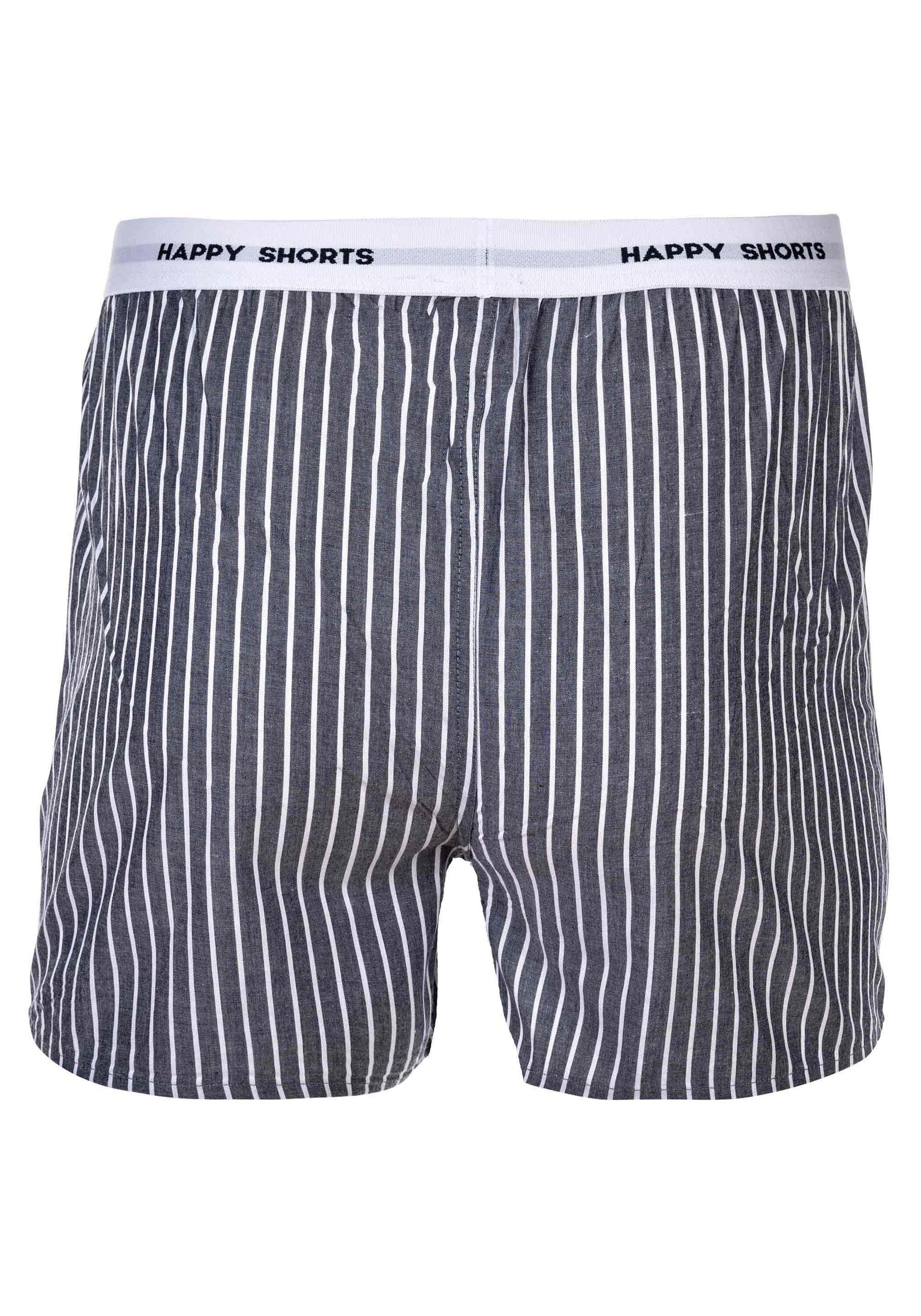 HAPPY SHORTS Webboxer »Web-Boxershorts 3er Pack«