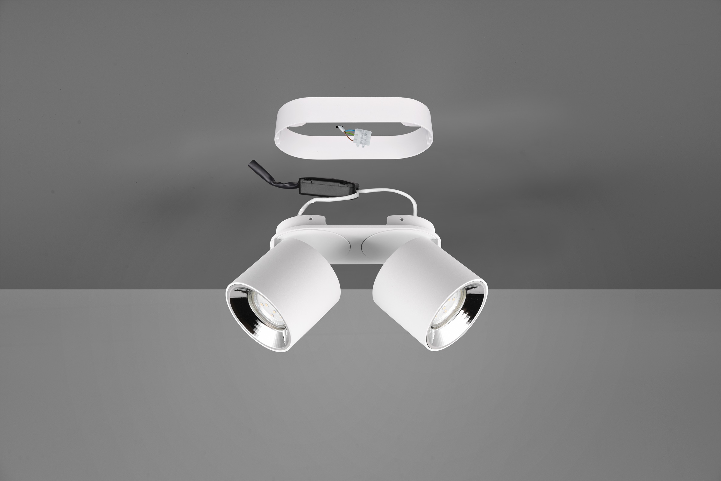 TRIO Leuchten Deckenleuchte »GUAYANA«,, verstellbare Spots, für LED Leuchtmittel 2 x GU10, max. 10 Watt