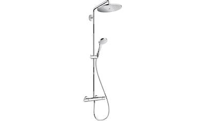 hansgrohe Duschsystem »Croma Select S«, (Set), mit Thermostat, chrom kaufen