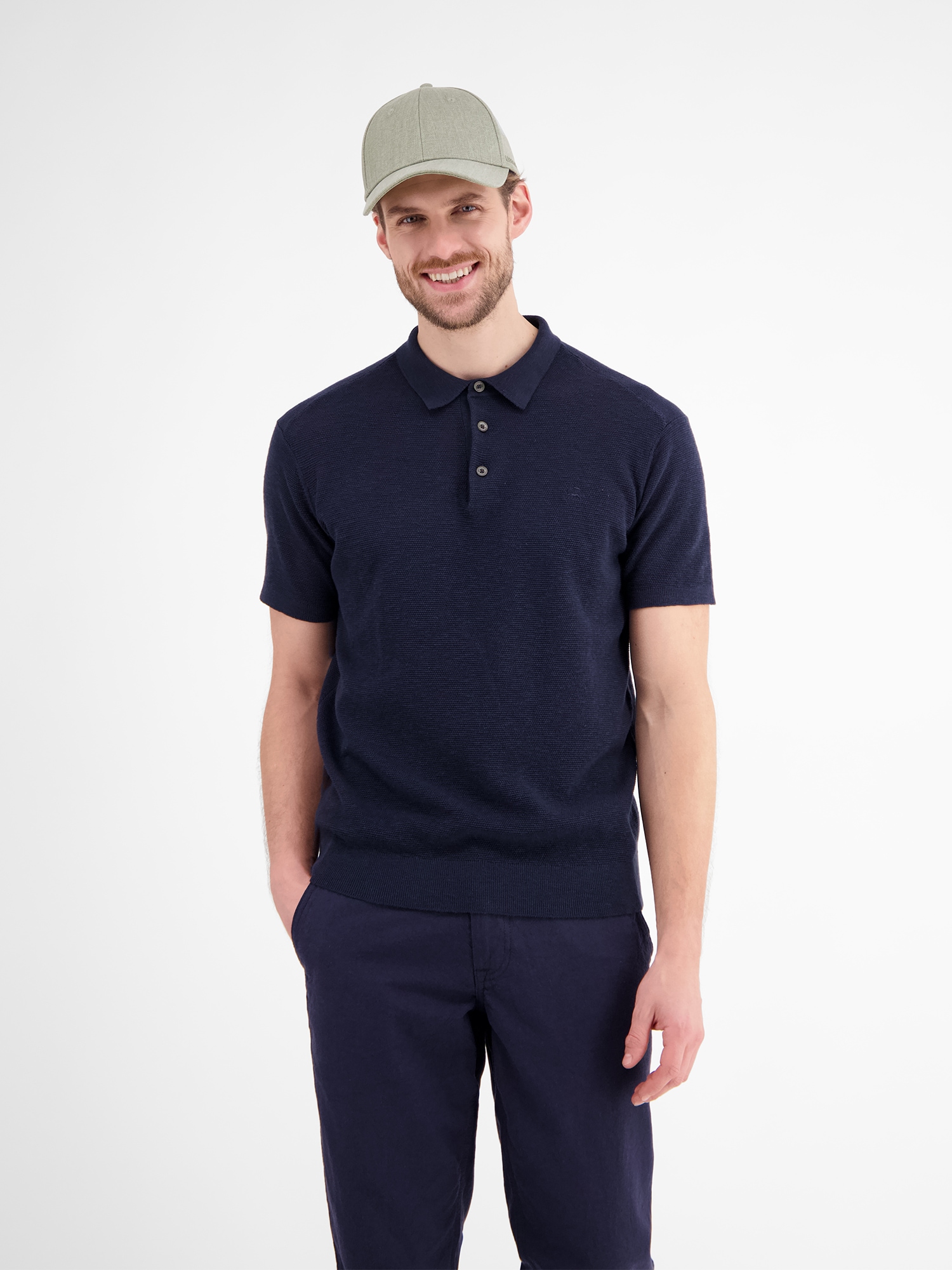 LERROS Baseball Cap »LERROS Basecap mit Fischgrat-Struktur«