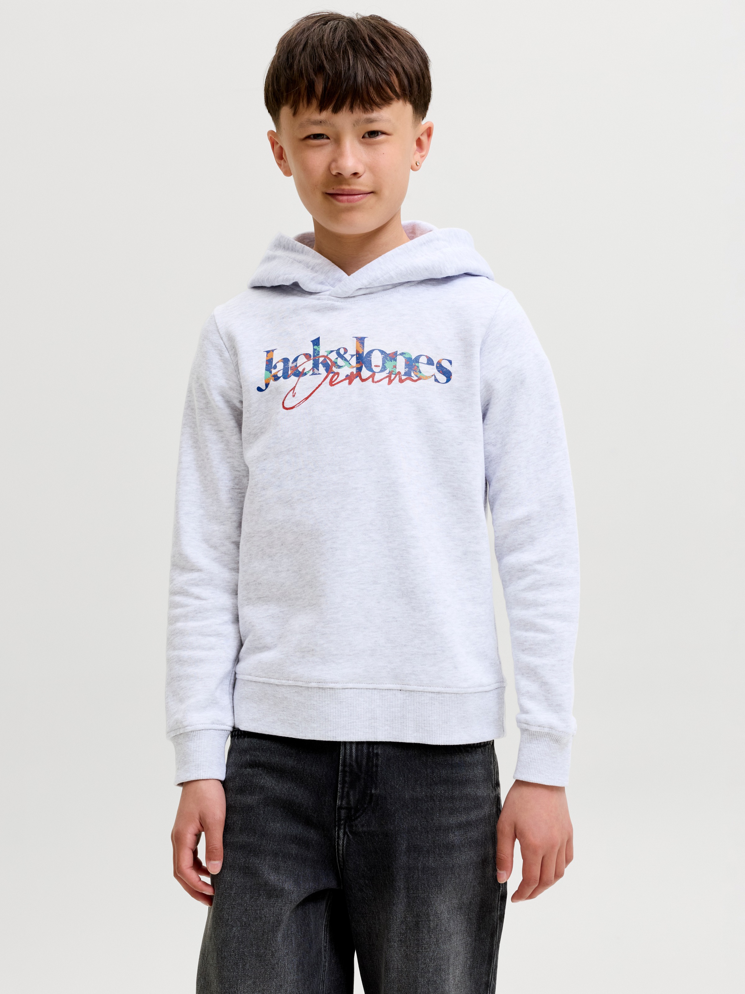 Jack & Jones Junior Kapuzensweatshirt »JJTOM SWEAT HOOD SN JNR«, Baumwollmischung, regular fit
