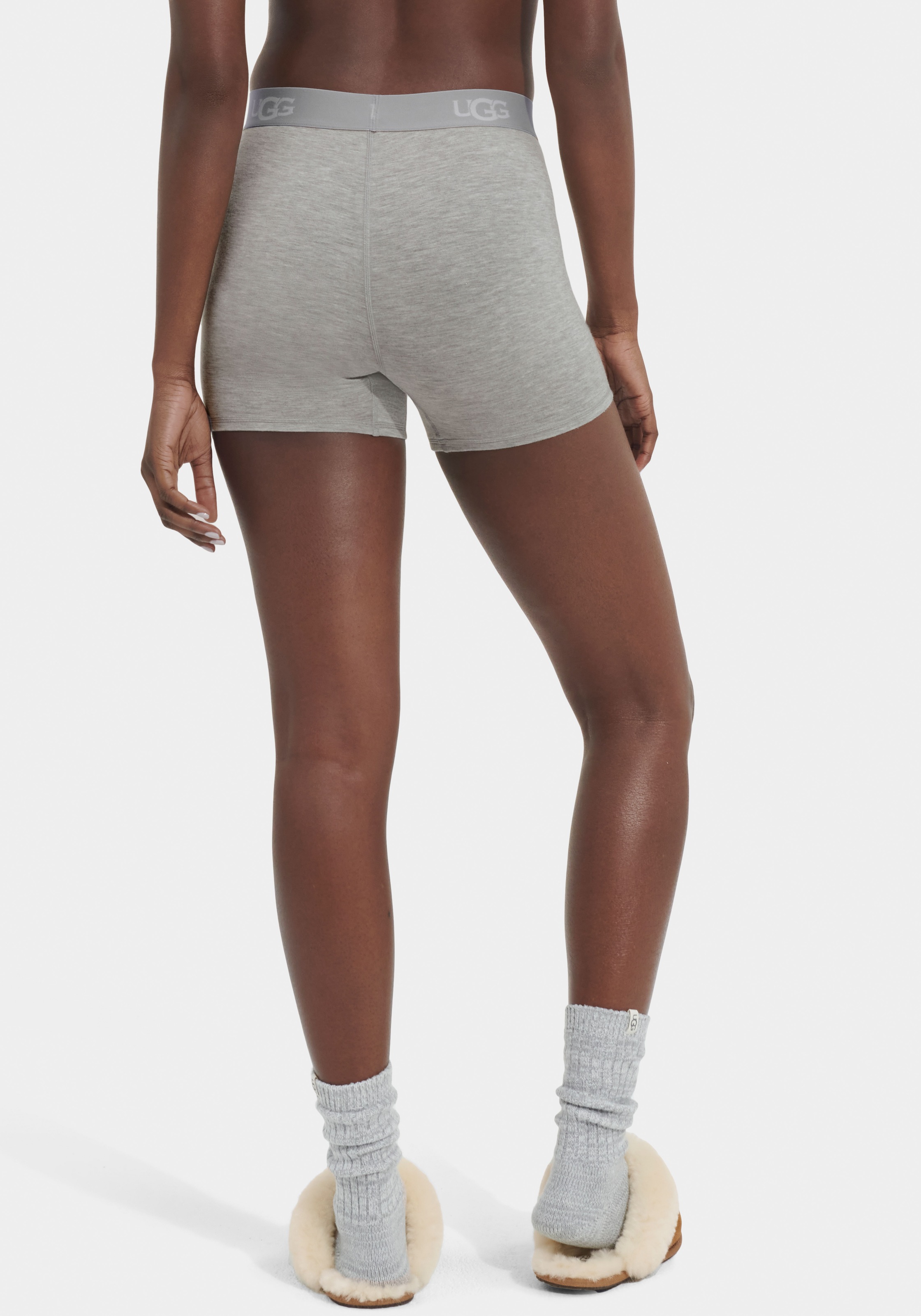 UGG Boxershorts »Alexiah Boy Short«, mit elastischem Logo-Bund