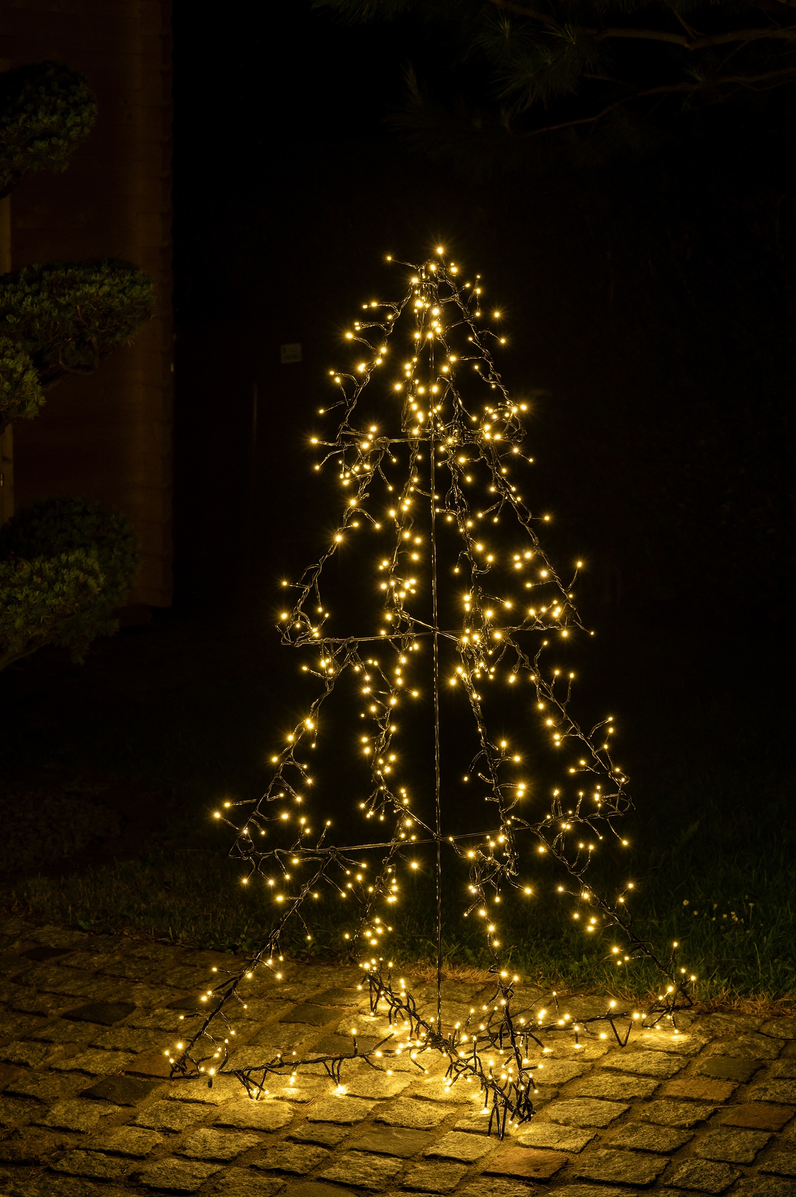 Star-Max LED Dekolicht »Weihnachtsdeko aussen«, 500 flammig, in 3D-Optik