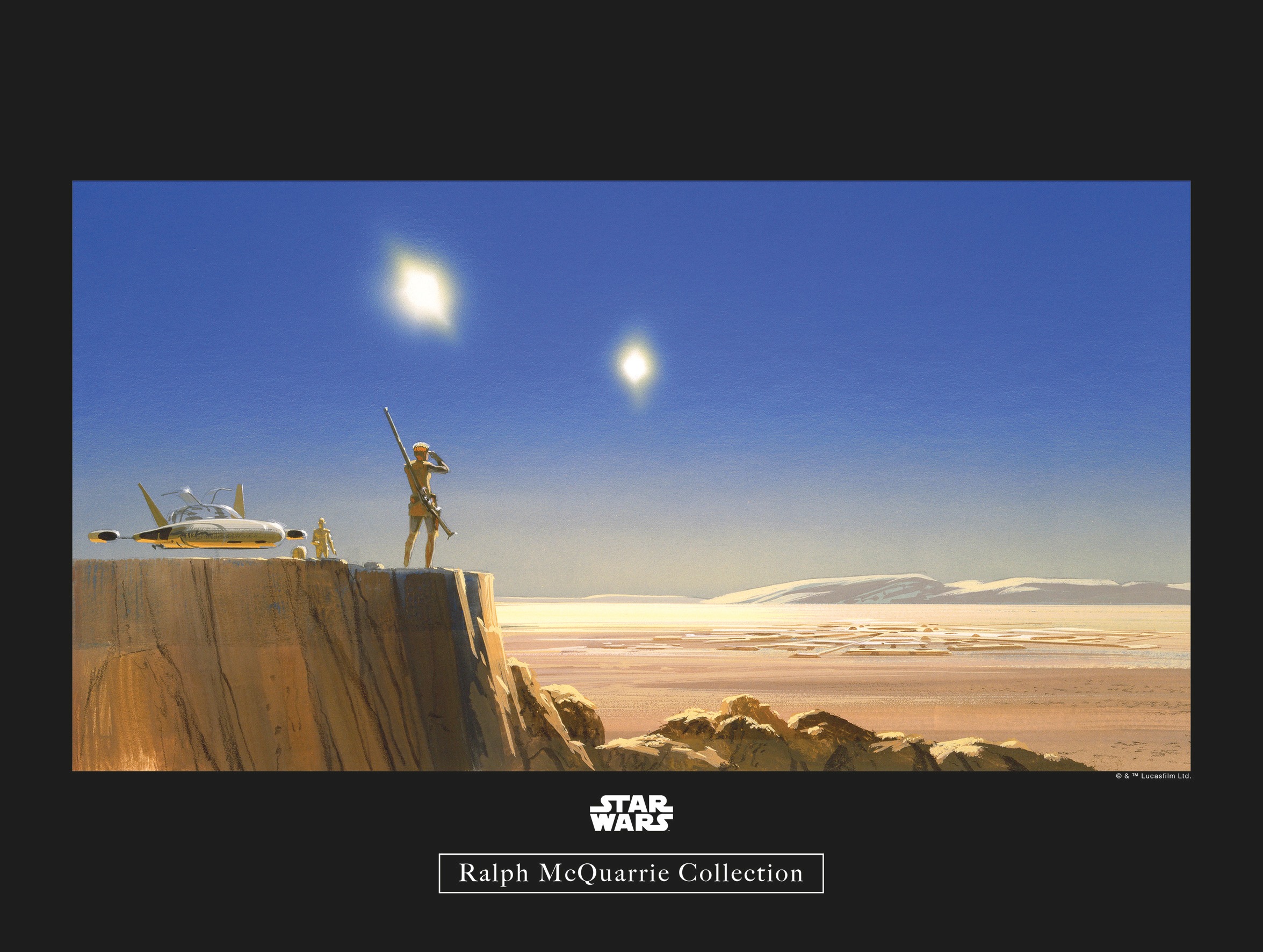 Komar Poster »Star Wars Classic RMQ Mos Eisley Edge«, Star Wars, (1 St.), Kinderzimmer, Schlafzimmer, Wohnzimmer