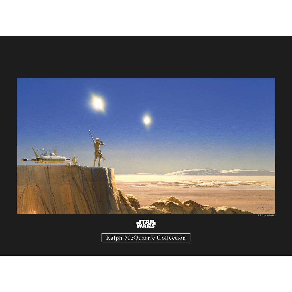 Komar Poster »Star Wars Classic RMQ Mos Eisley Edge«, Star Wars, (1 St.)