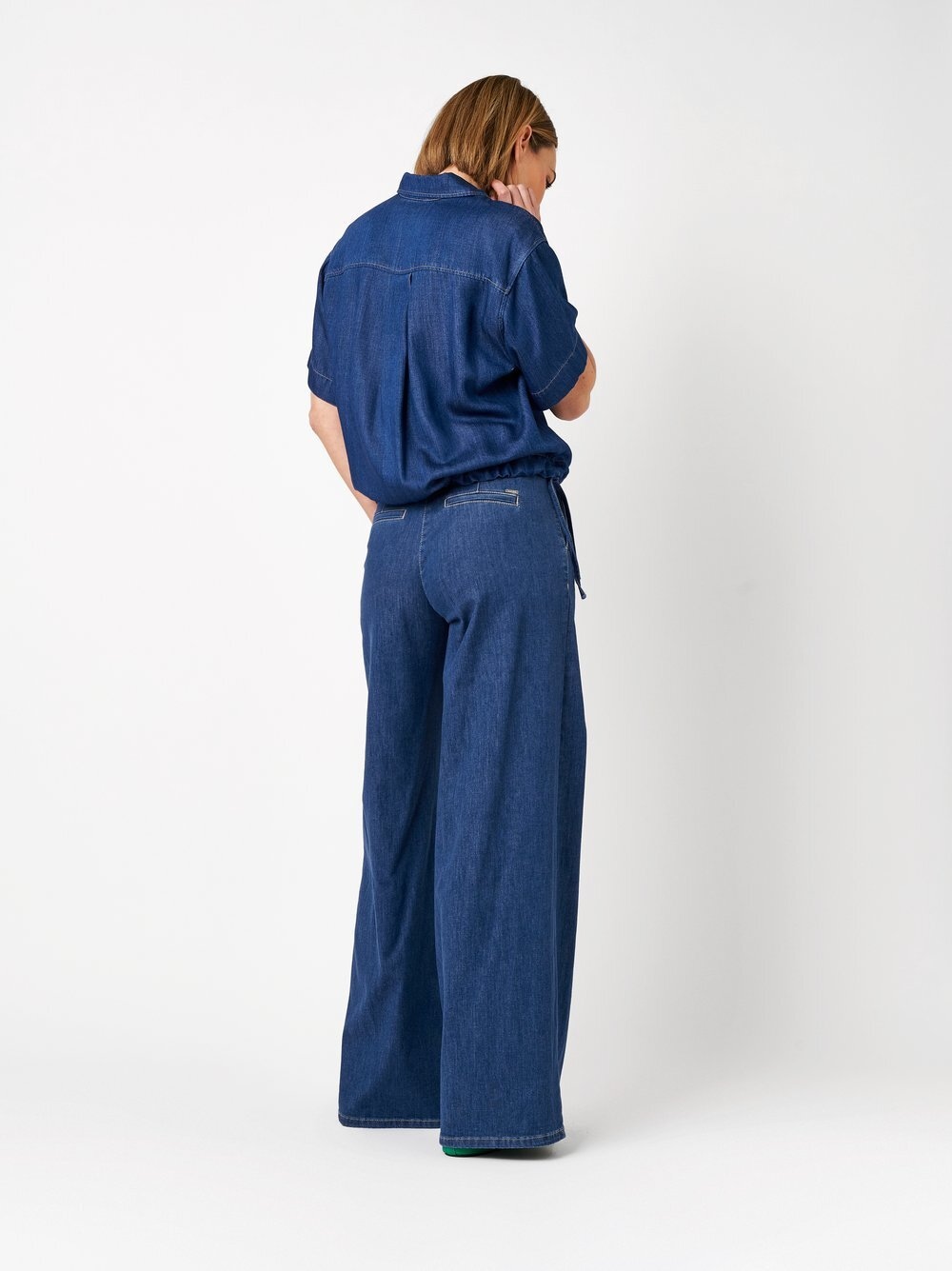 TONI Loose-fit-Jeans »Jenny Palazzo« aus fließendem Denim