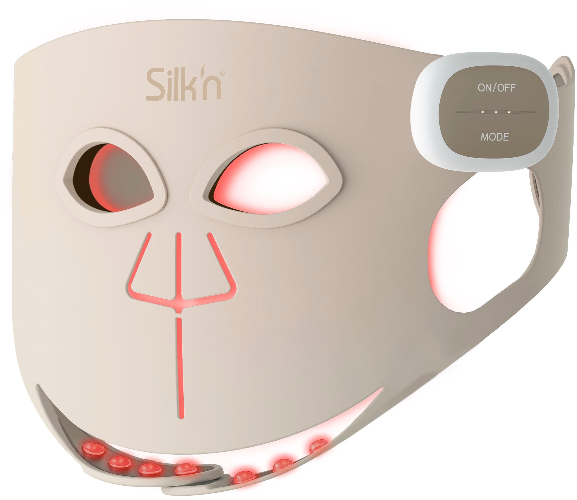 Silk'n Anti-Aging-Gerät »LED Face Mask Pro« Fortschrittliche kabellose LED-Maske mit 7 Lichtmodi
