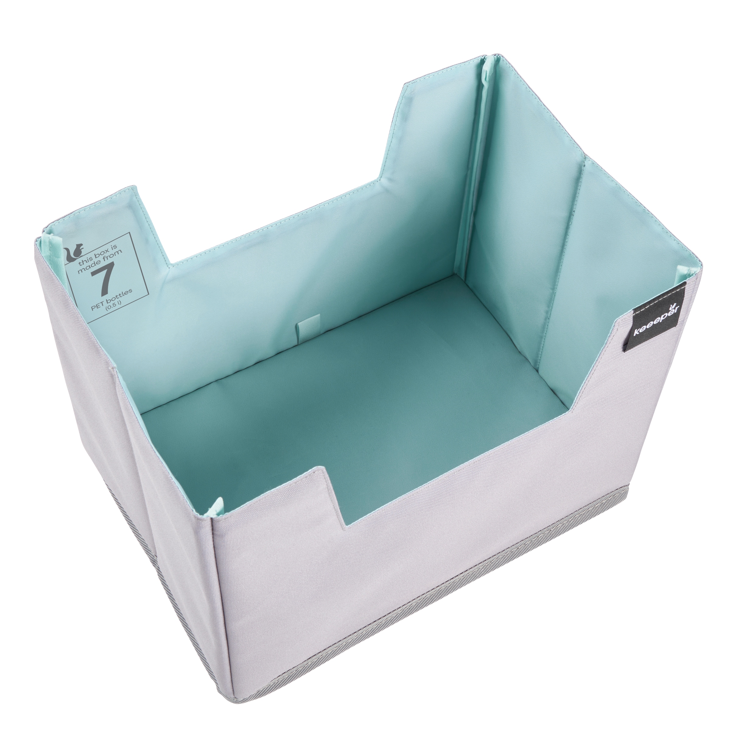 keeeper Faltbox »nea, faltbarer Einkaufsorganizer für Klappboxen« aus recycelten PET-Flaschen