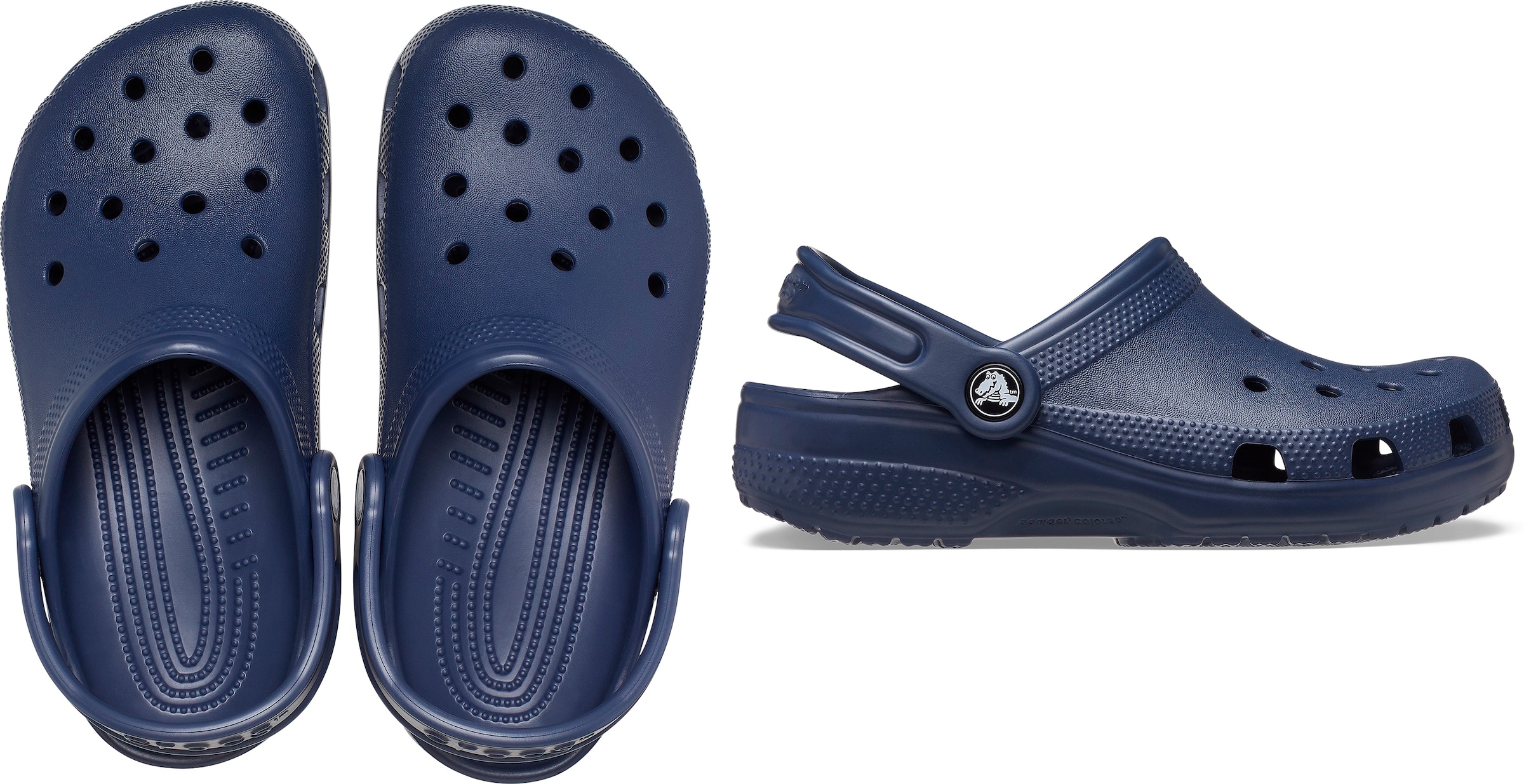 Crocs Clog »Classic K«  Sommerschuh, Hausschuh, Badeschuh mit schwenkbarem Fersenriemchen