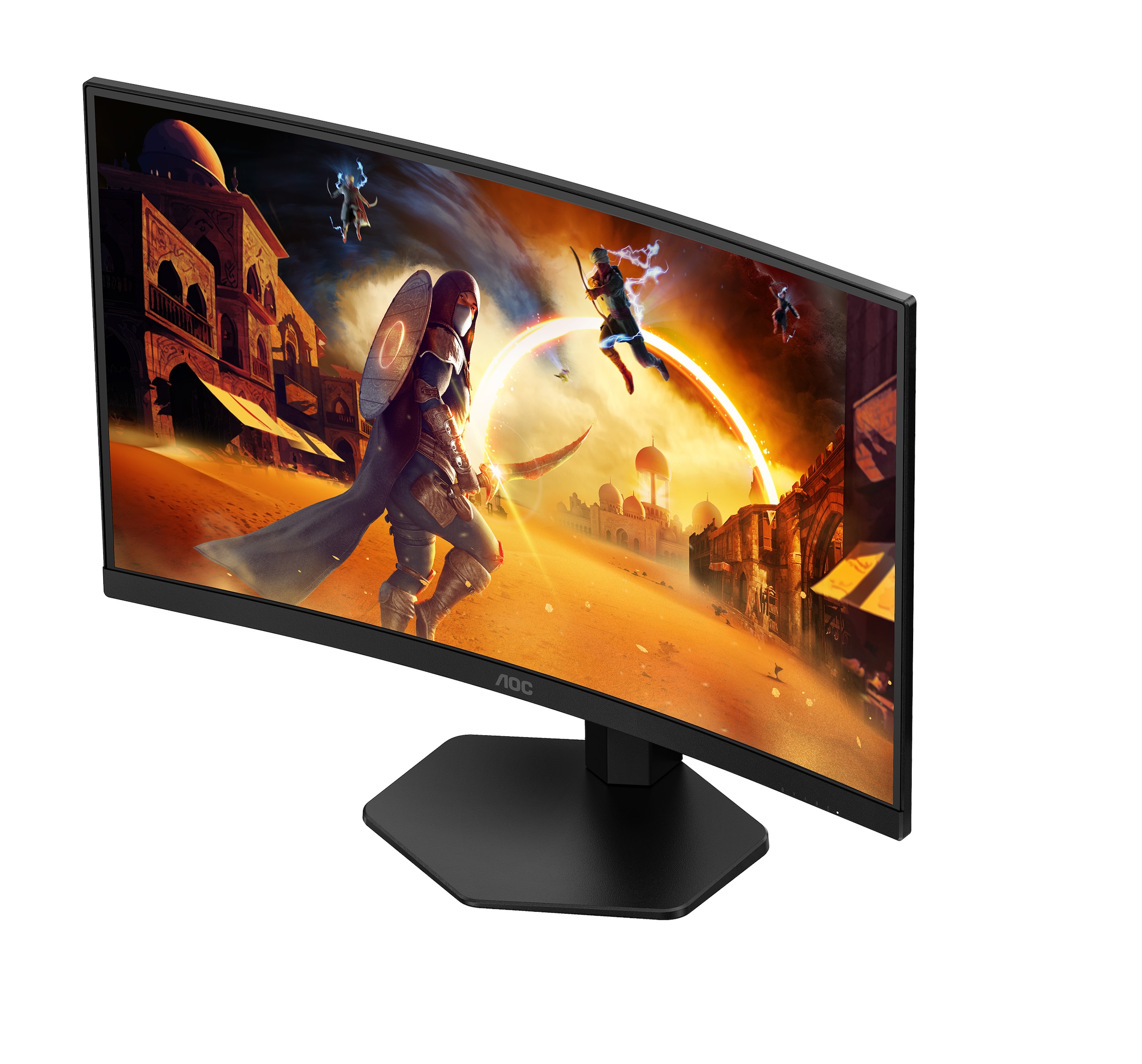 AOC Curved-Gaming-Monitor »CQ27G4X«, 68,5 cm/27 Zoll, 2560 x 1440 px, QHD, 0,5 ms Reaktionszeit, 180 Hz