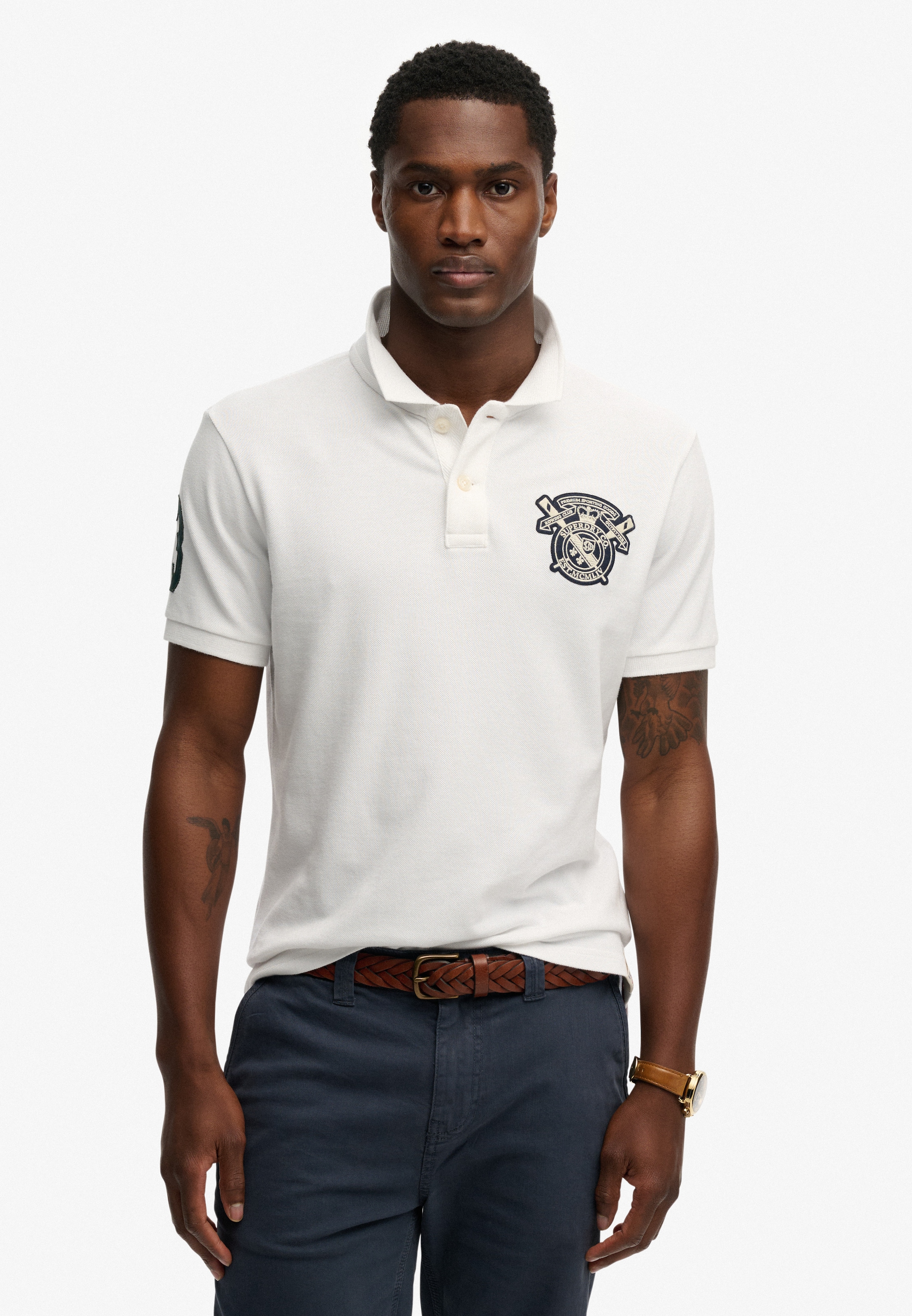 Superdry Poloshirt »CREST POLO«