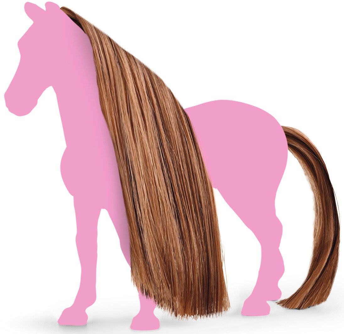 Schleich® Spielfigur »HORSE CLUB, Sofia's Beauties, Haare für Beauty Horses, Choco (42651)«, Zubehör für die Schleich Beauty Horses