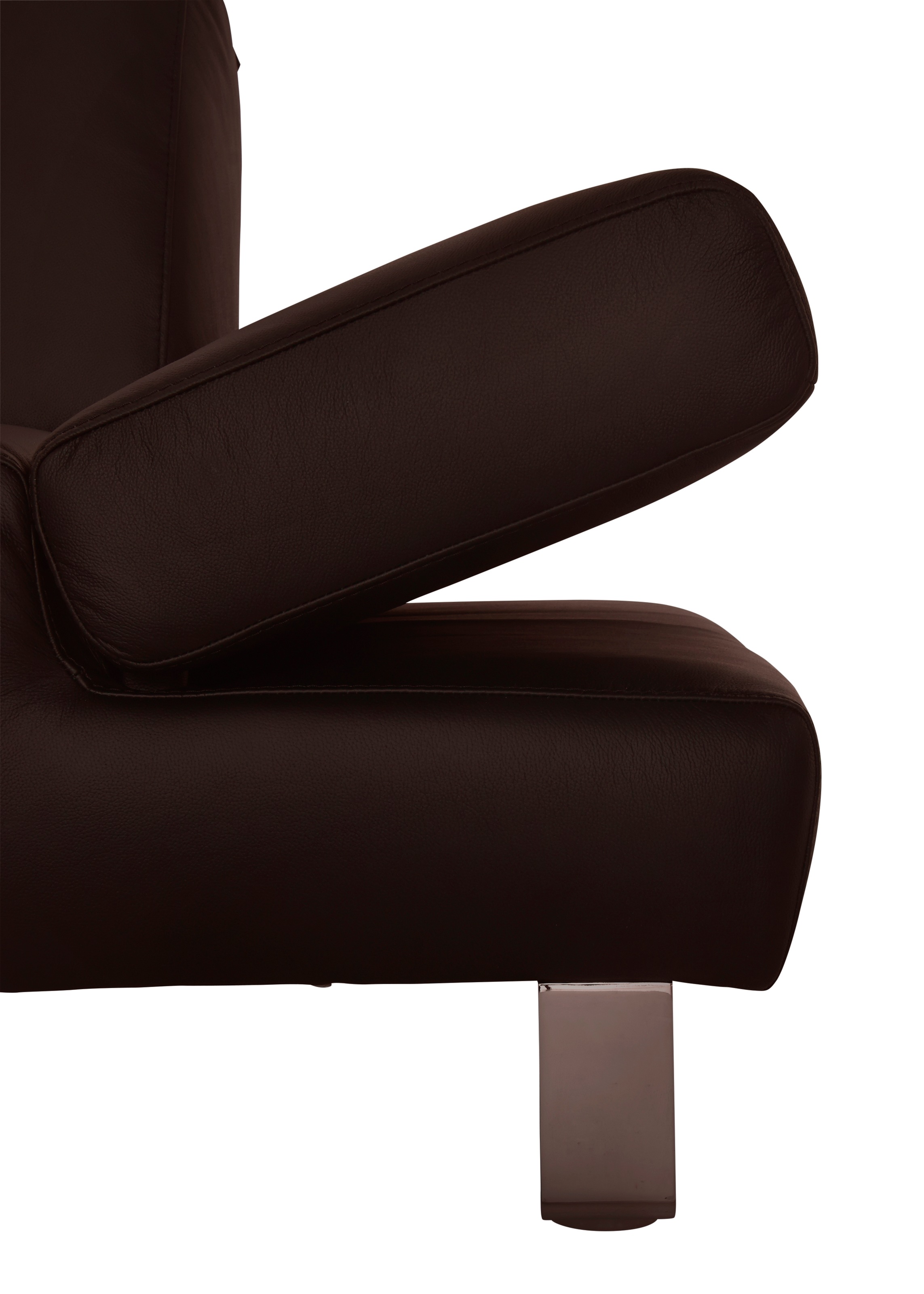 W.SCHILLIG 3-Sitzer »taboo Designsofa mit hohem Sitzkomfort«, mit Übertiefe, inklusive Armlehnenverstellung