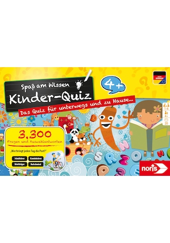 Spiel »Kinderquiz für schlaue Kids«, Made in Germany