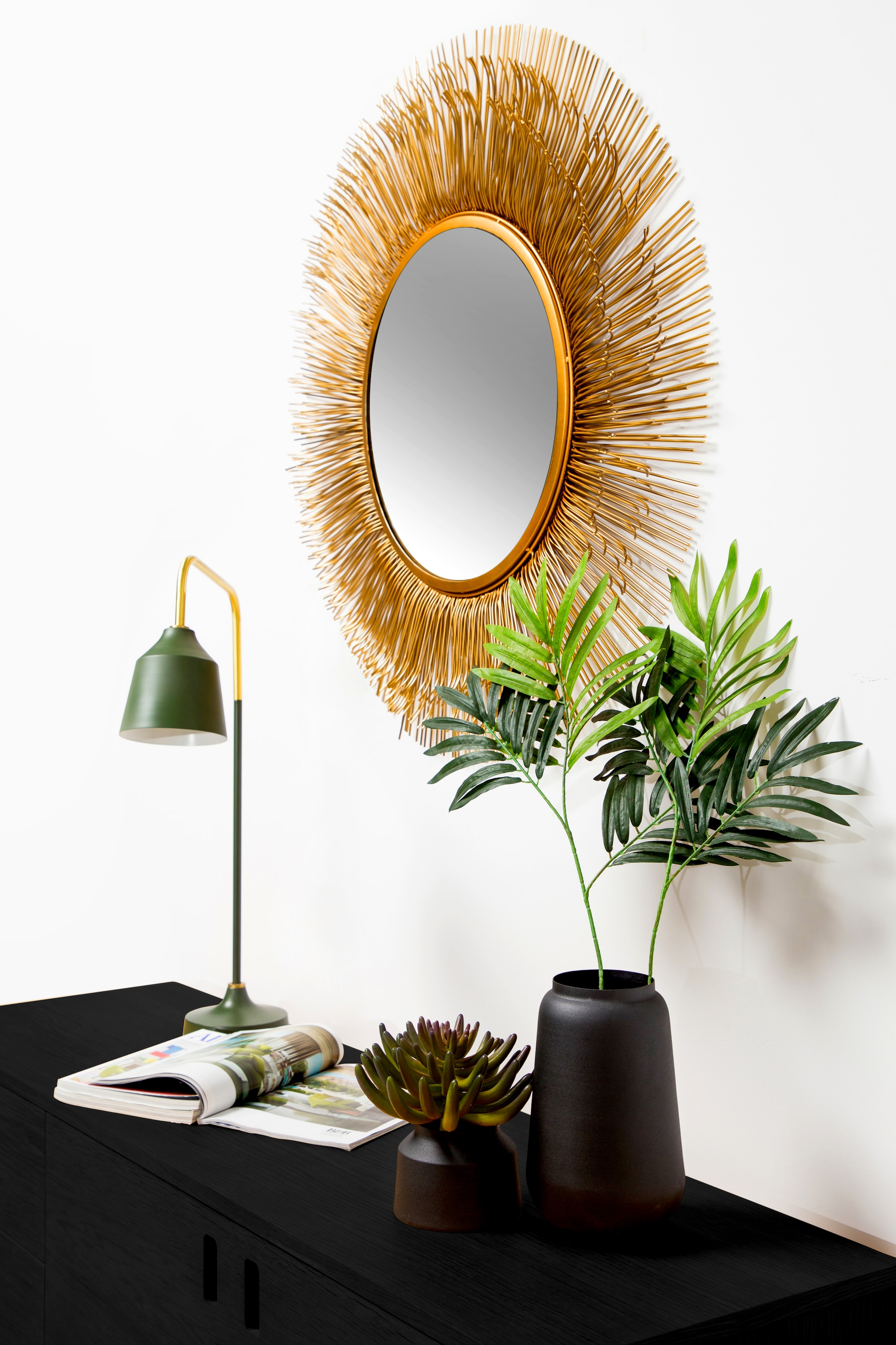 Kayoom Tischleuchte »Tischlampe Carisa«, 1 flammig, Leuchtmittel E27 | ohne Leuchtmittel, puristisches Design, vielseitig kombinierbar