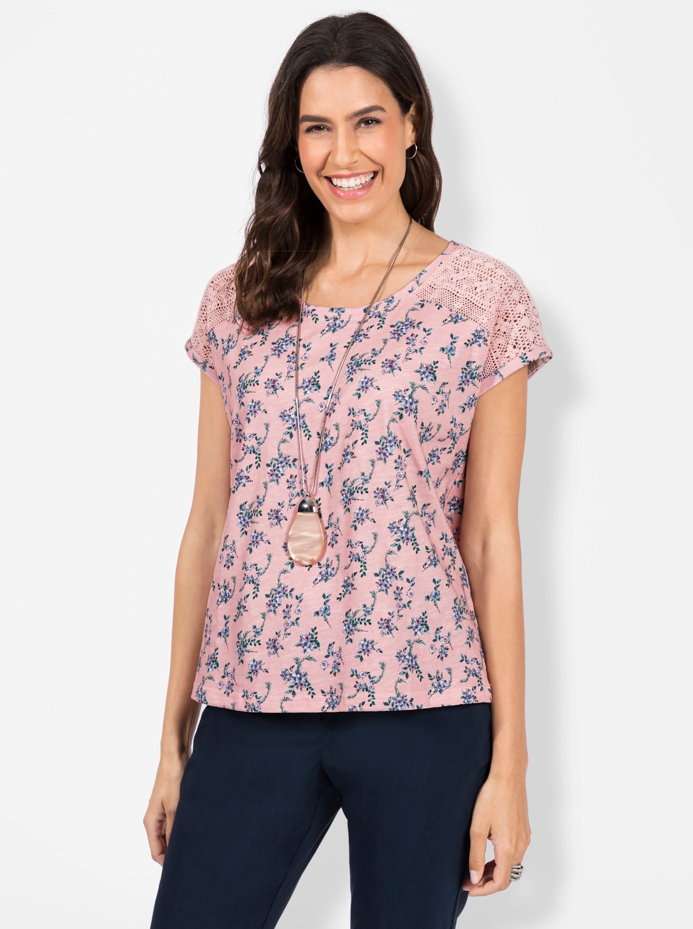 Inspirationen Kurzarmshirt »Shirt«, (1 tlg.)