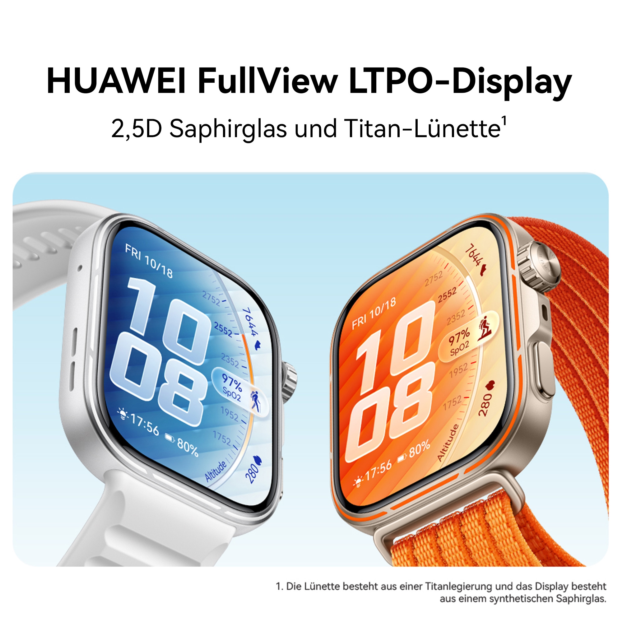 Huawei Smartwatch »SET: Watch Fit 5 Pro + FreeBuds SE 4 ANC wireless In-Ear-Kopfhörer«(/ 1,92 ″)