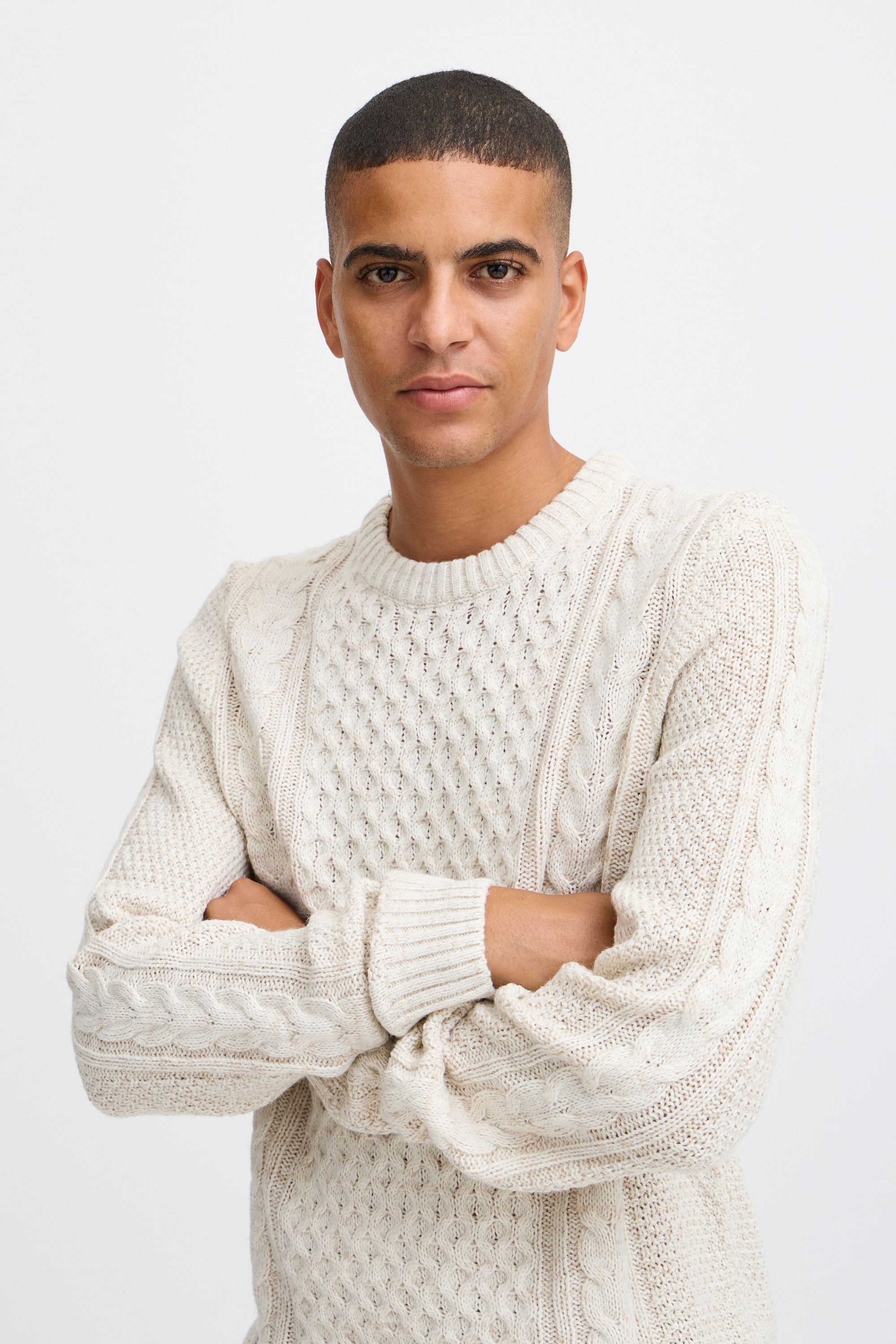 Blend Strickfleece-Pullover »Strickpullover BHPullover«