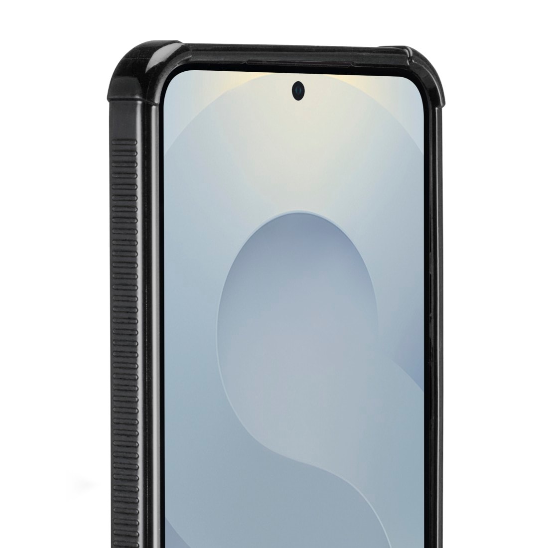 Hama Smartphone-Hülle »Handyhülle magnetisch für Galaxy S25+ (für Qi2, D3O, schwarz)« Smartphones Wireless-Charging