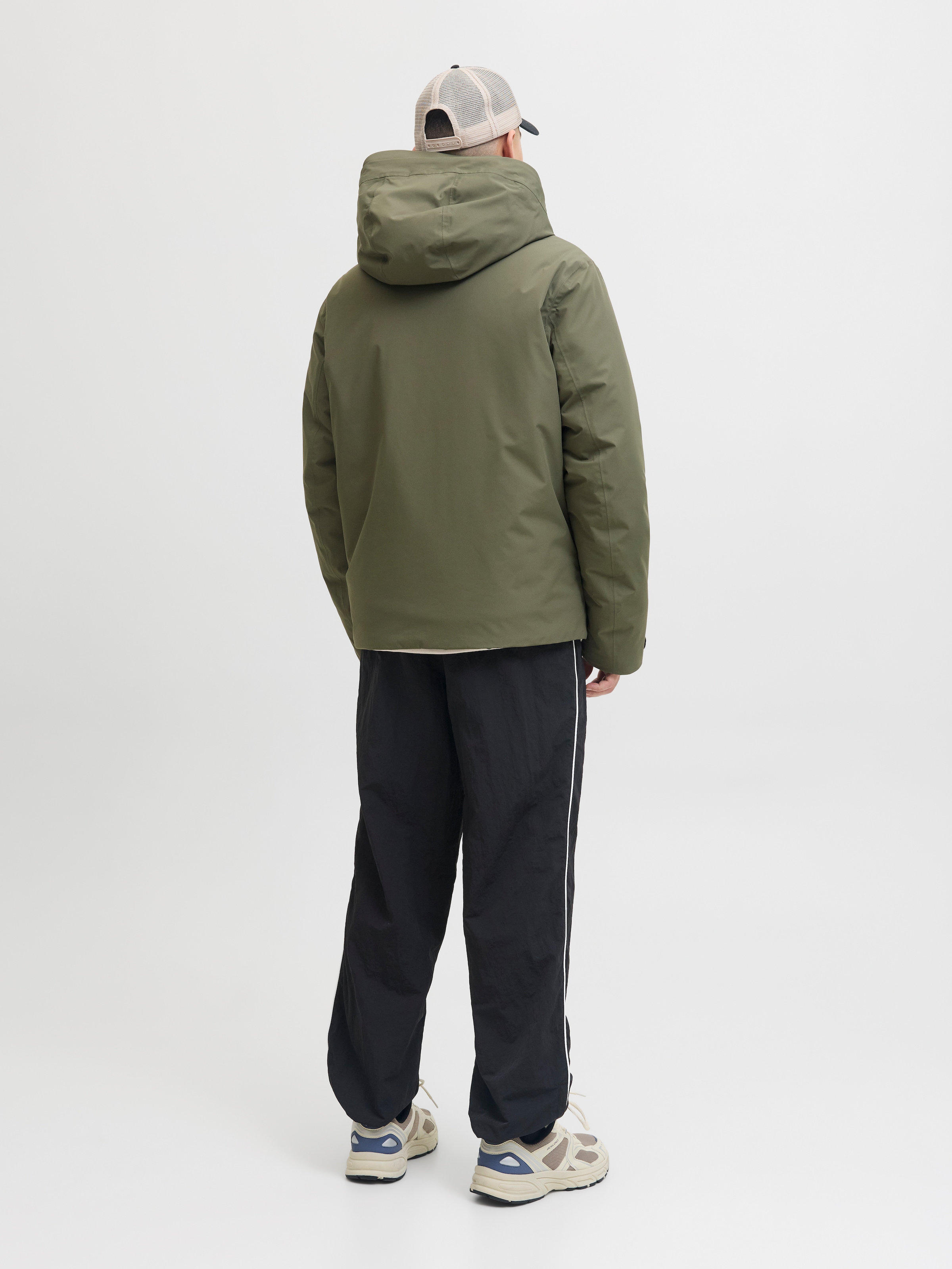 Jack & Jones Outdoorjacke »JCOFUSION TECHNICAL JACKET SN«, mit Kapuze