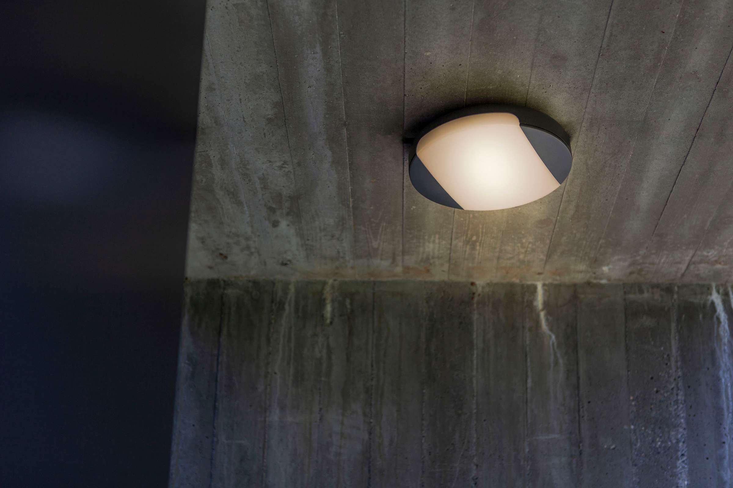 LUTEC LED Außen-Deckenleuchte »SWEEP«, Leuchtmittel LED-Modul | LED fest integriert, Kelvinschalter,Lichtfarbe einstellbar