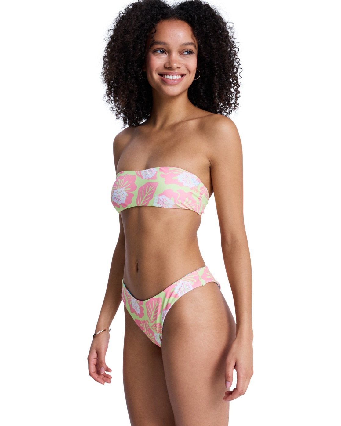 Roxy Bandeau-Bikini-Top »Hibiscus Hype«