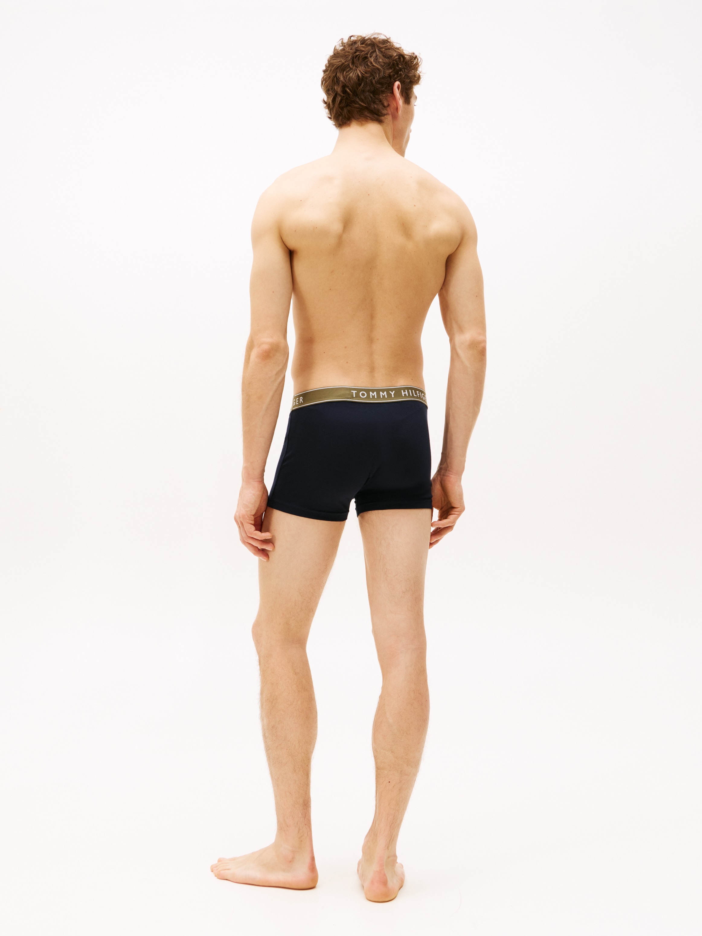 Tommy Hilfiger Underwear Trunk »3P TRUNK WB«, (Packung, 3 St., 3er), mit Logobund