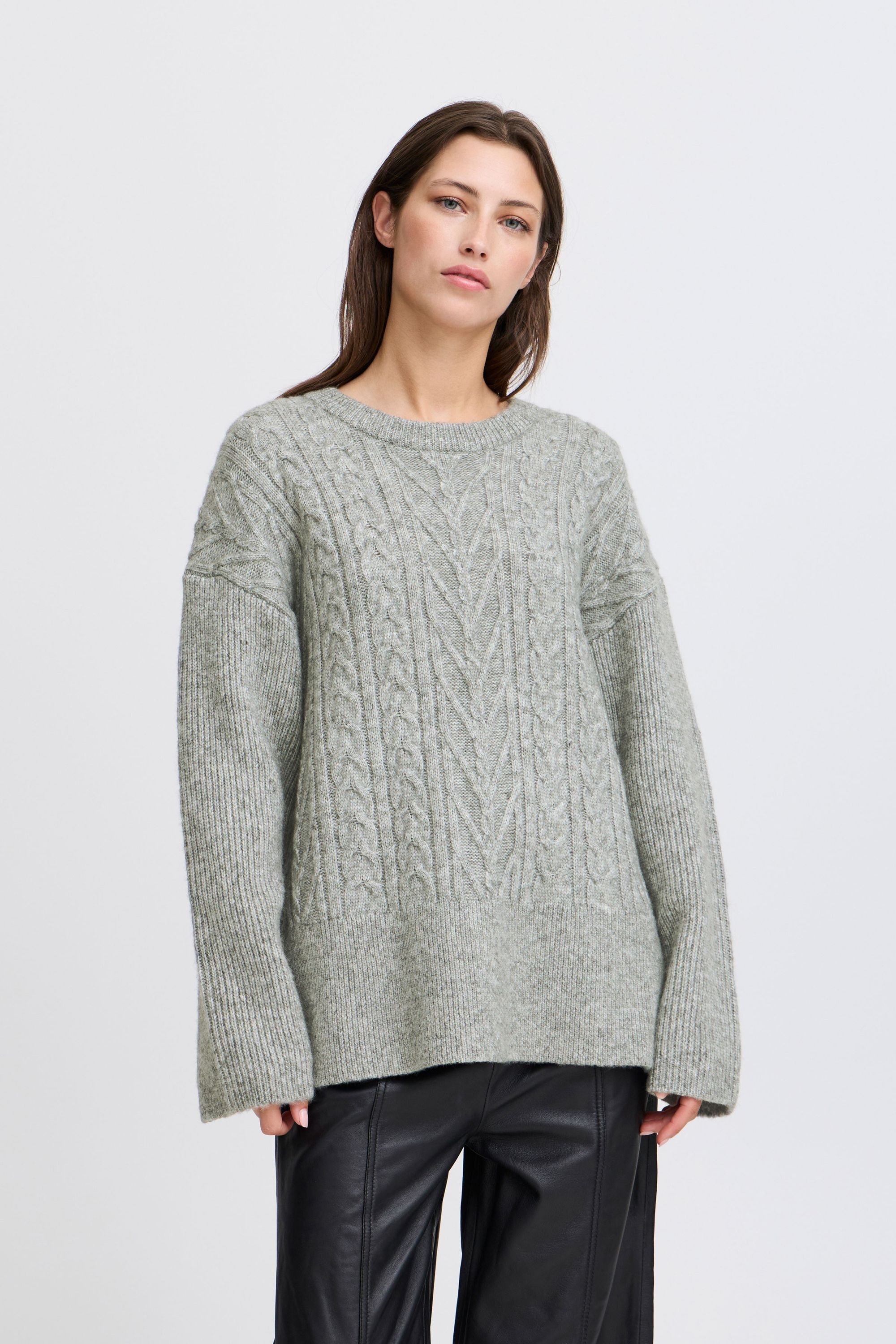 b.young Strickfleece-Pullover »Strickpullover BYNELLO ONECK JUMPER -«