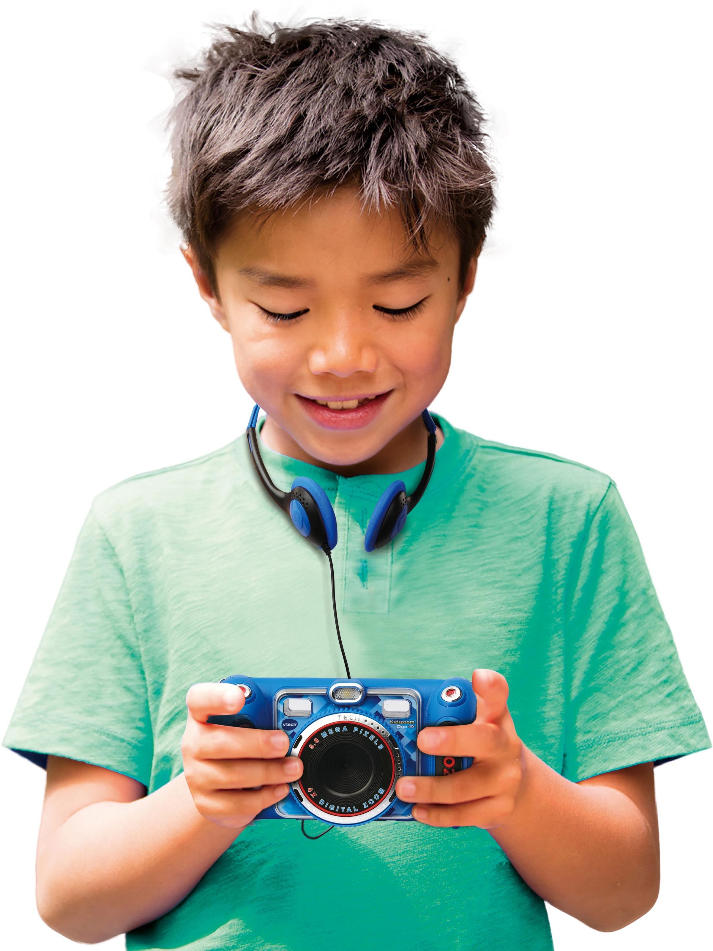 DX, jetzt Kinderkamera Vtech® bestellen OTTO bei Kopfhörer Duo MP, »Kidizoom 5 blau«, inklusive