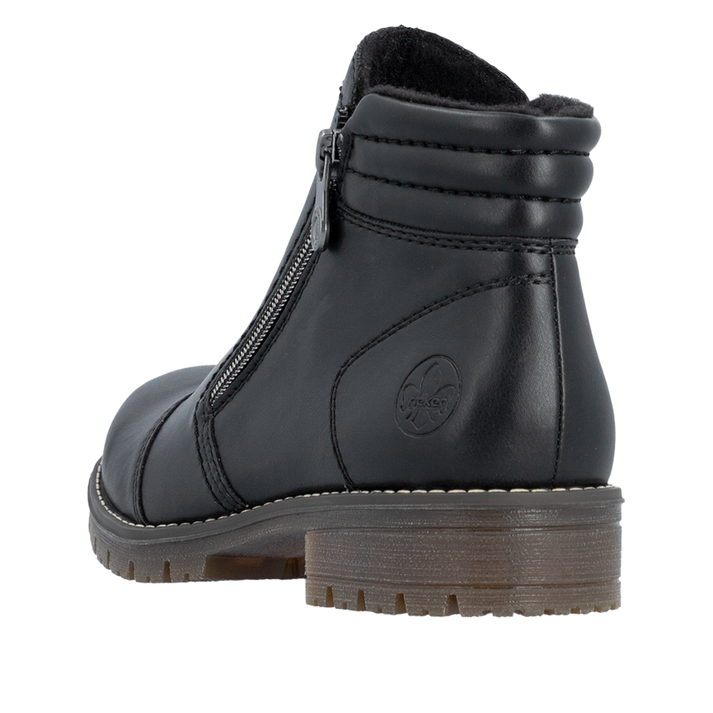Rieker Stiefelette  Klassik-Boots, Casual-Stiefelette mit zwei Reißverschlüssen