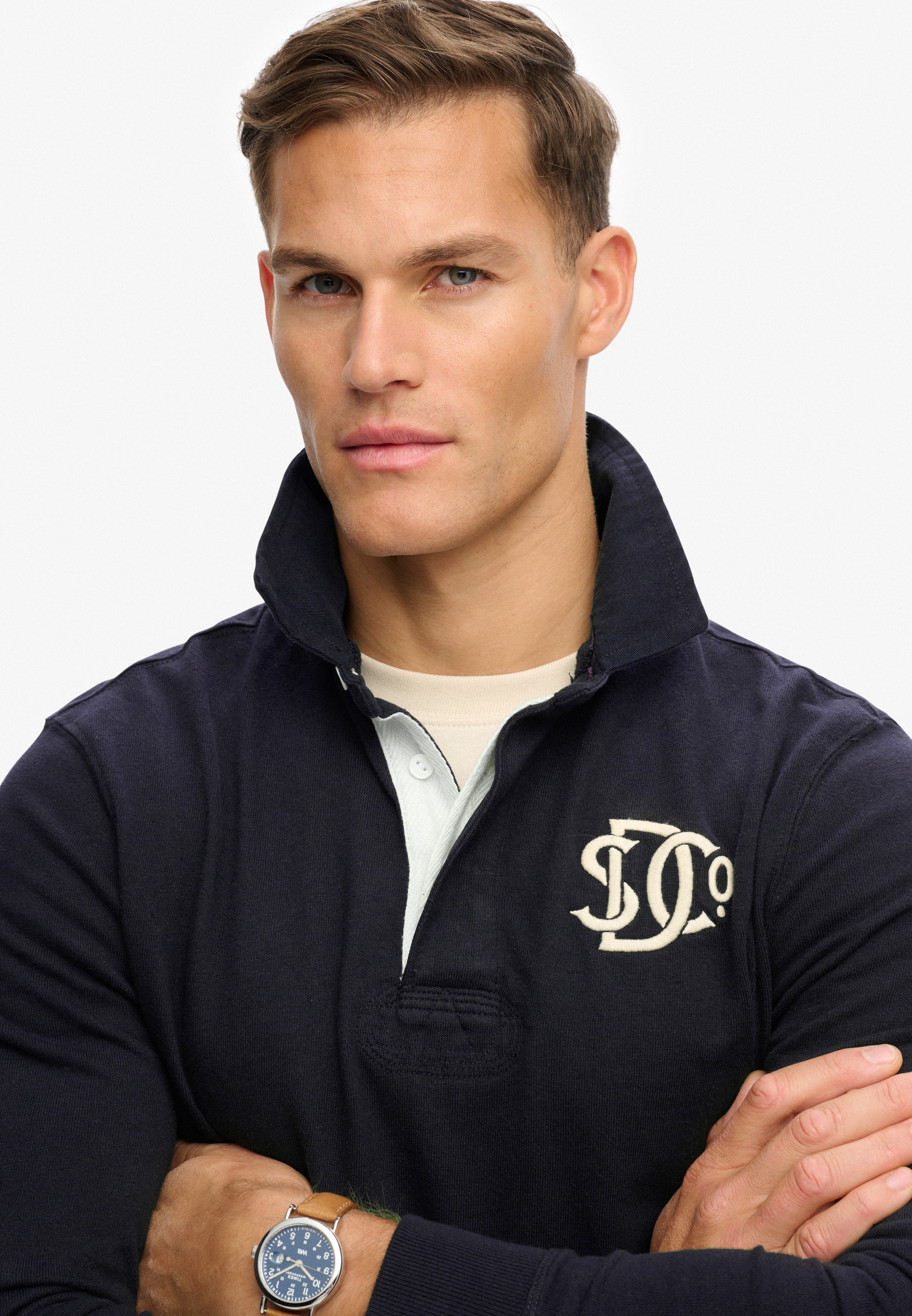 Superdry Langarmshirt »VINTAGE ATHLETIC RUGBY«