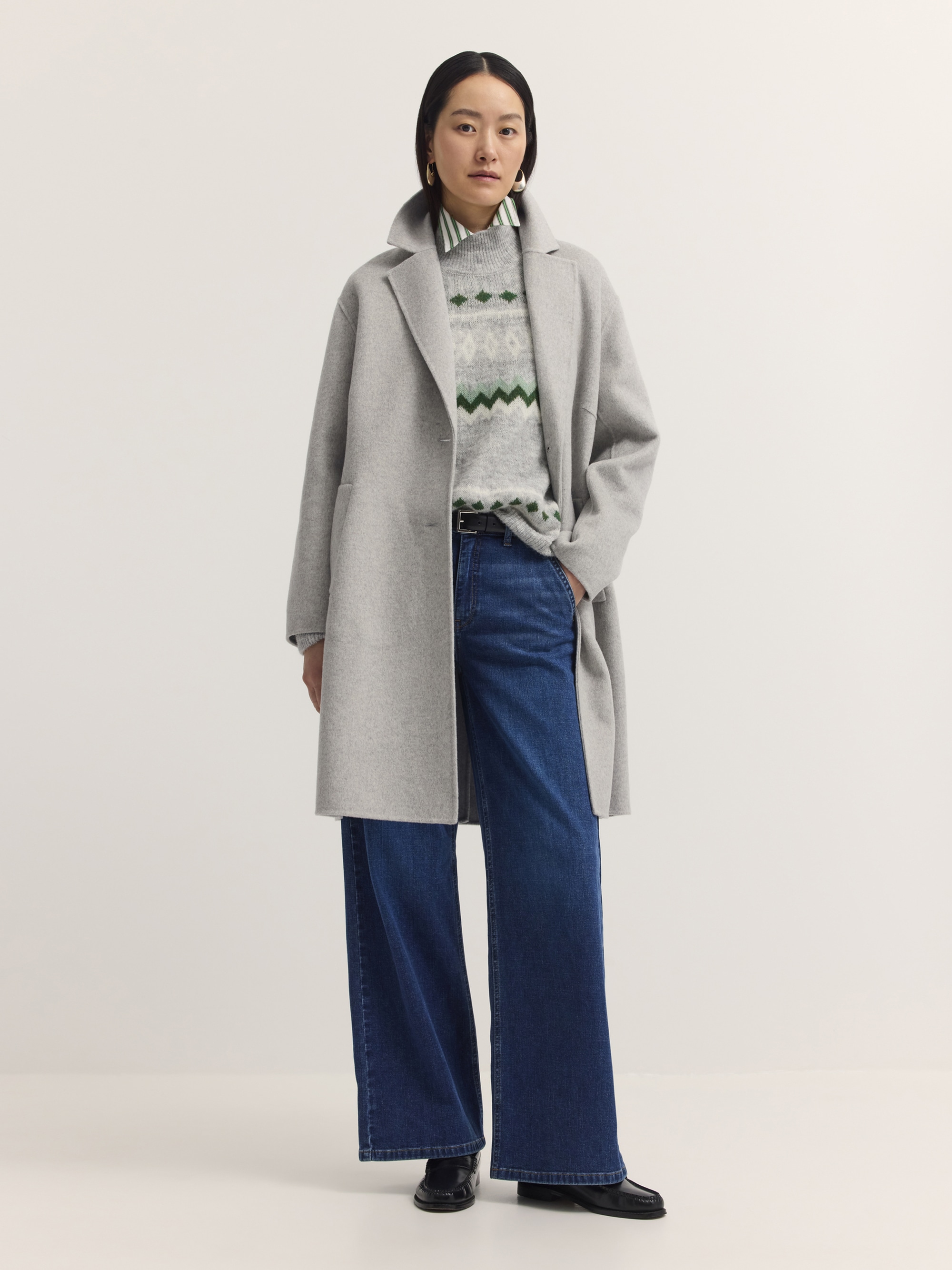bugatti Kurzmantel »Regular Fit« Regular Fit Doubleface Wollmix Reverskragen