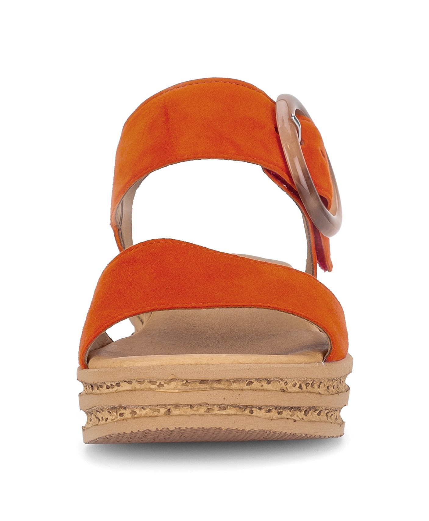 Gabor Keilsandalette, Plateau, Sommerschuh, Sandale mit trendigem Zierschnalle