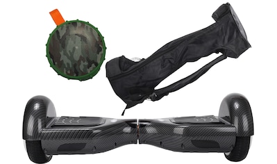 be cool Balance Scooter »6,5“ Carbon inkl. Rucksack und Sound-Dot«, 12 km/h, 10 km kaufen