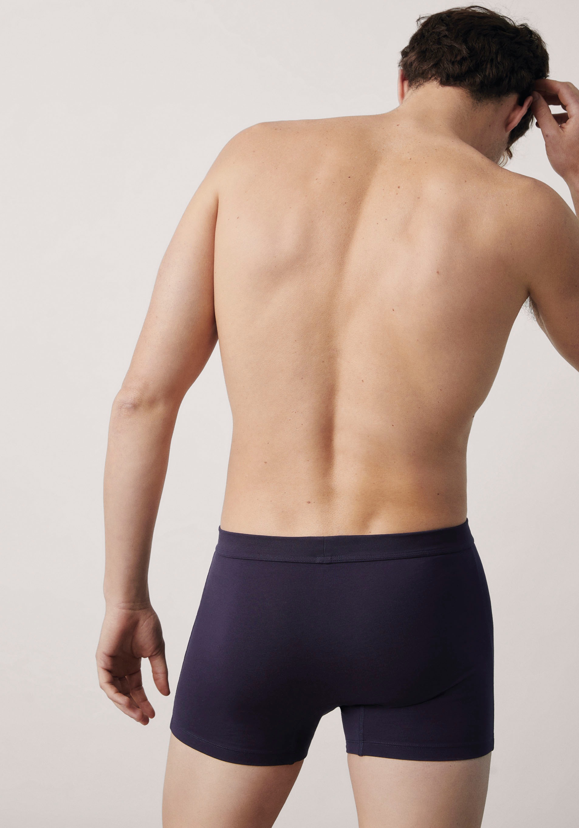 YSABEL MORA Boxershorts »BASIC COLLECTION COTTON«, (3er Pack), mit praktischem Eingriff im Schritt