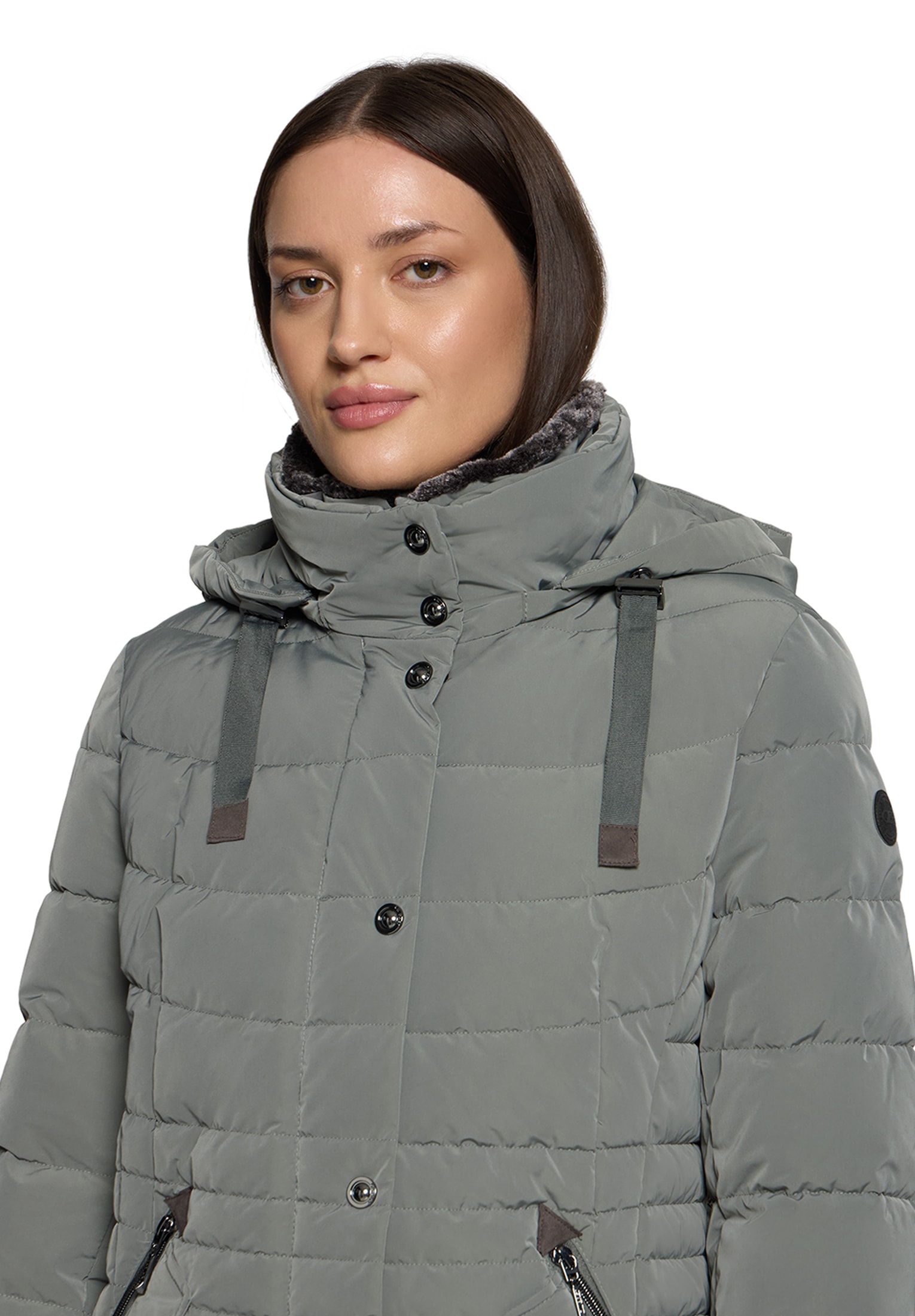 Gil Bret Steppjacke mit Kapuze mit abnehmbarer Kapuze