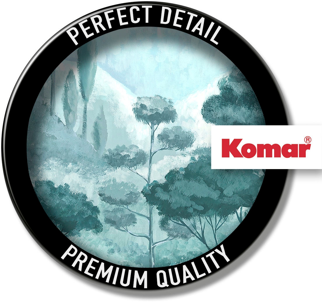 Komar Vliestapete »Digitaldruck Vlies - Soothing Scenery - Größe 400 x 250 cm«, bedruckt, Wohnzimmer, Schlafzimmer