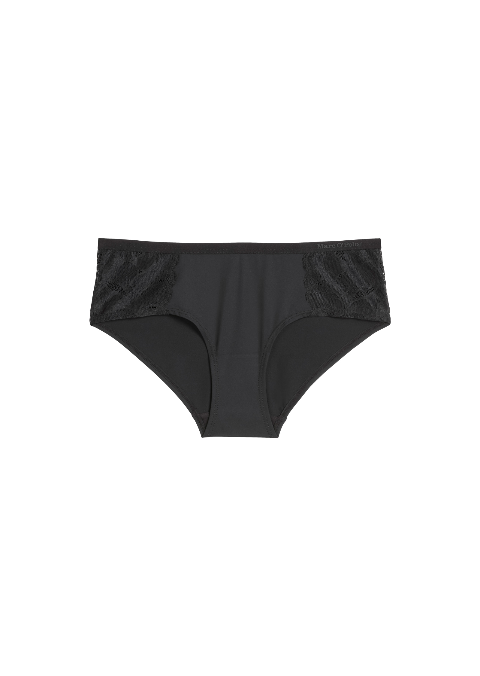 Marc O'Polo Hüftpanty »Tender Lace«, elastischer Bund, Spitzen-Details, weich, feminin, Microfaser