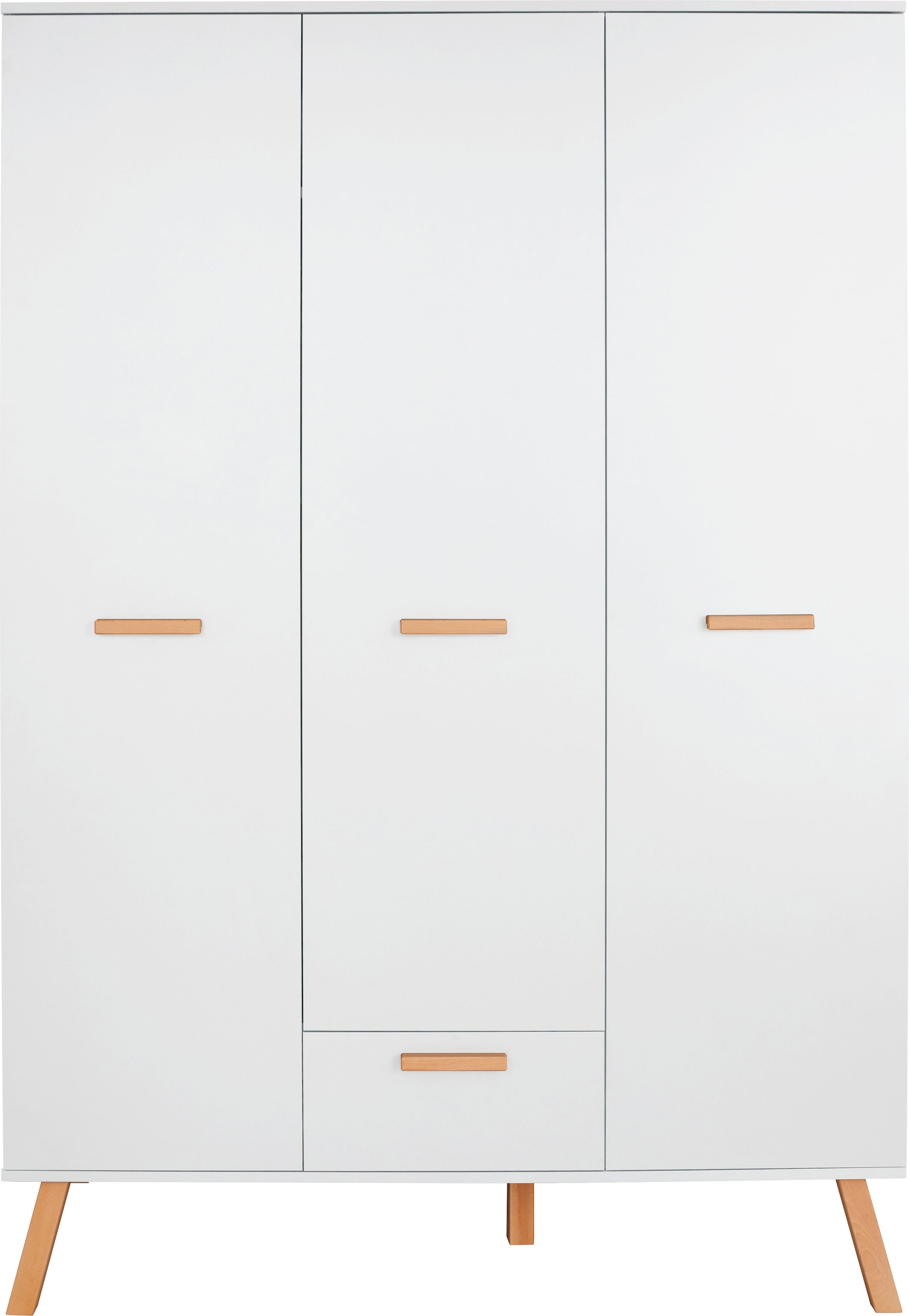 trendteam Babymöbel-Set »Mats«, (Set, 3 tlg., Bett, Wickelkommode, Schrank)