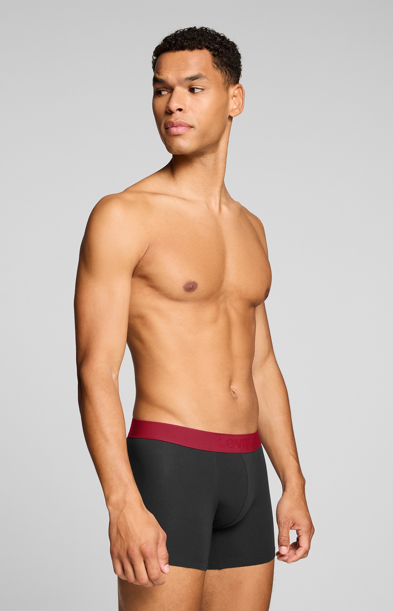 Levi's® Boxershorts »LEVIS MEN TWILL WB BOXER BRIEF 2P« 2er Pack,  ohne Eingriff, Stretchbund