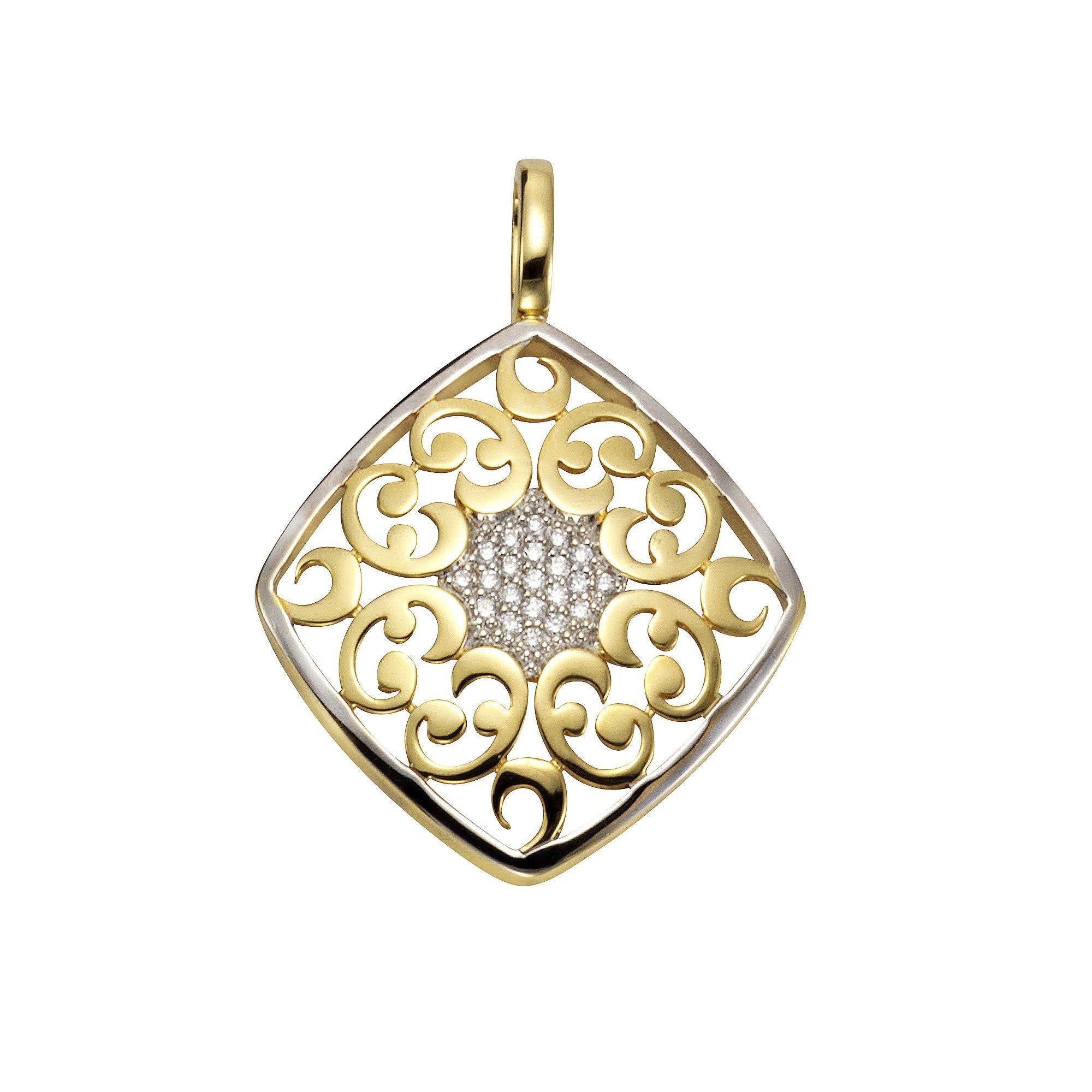 Orolino Anhänger 585/- Gelbgold Brillanten