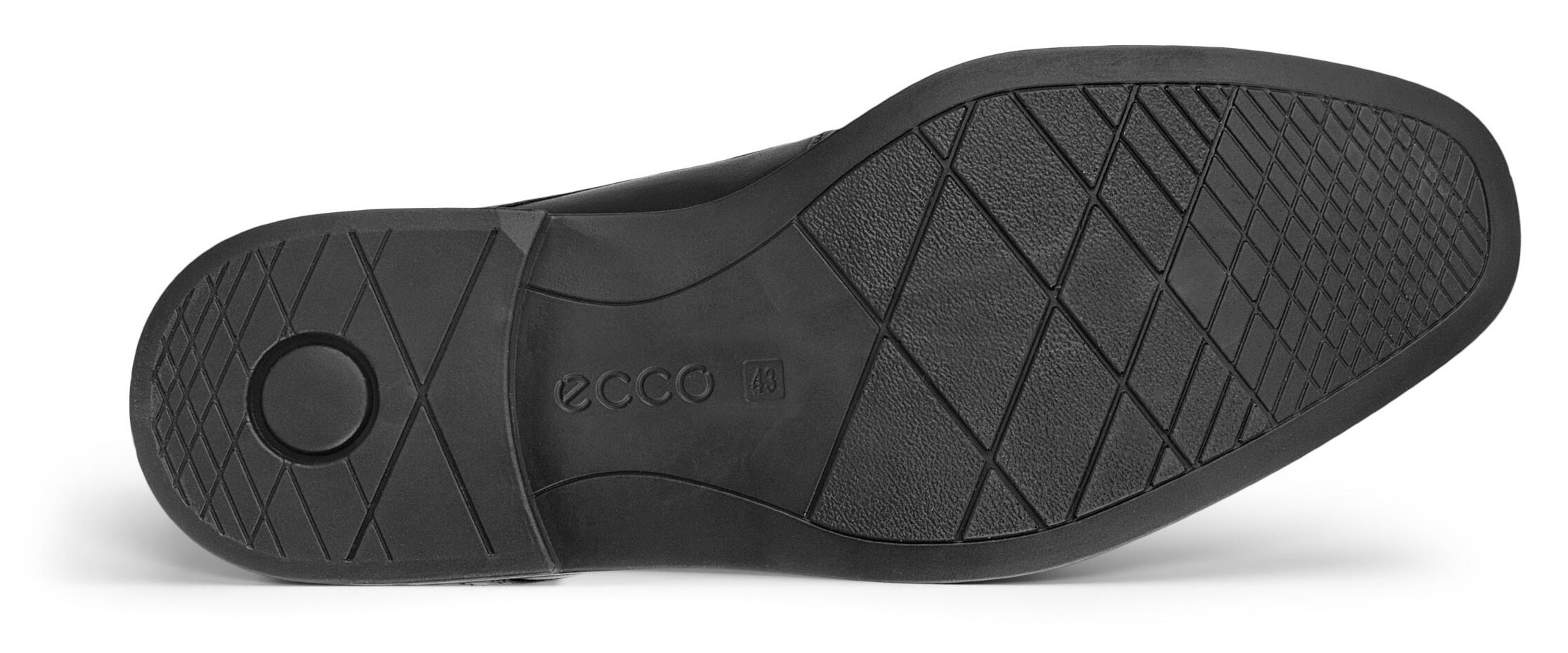 Ecco Schnürschuh »MELBOURNE«, mit seitlichen Nähten, Freizeitschuh, Halbschuh, Schnürschuh