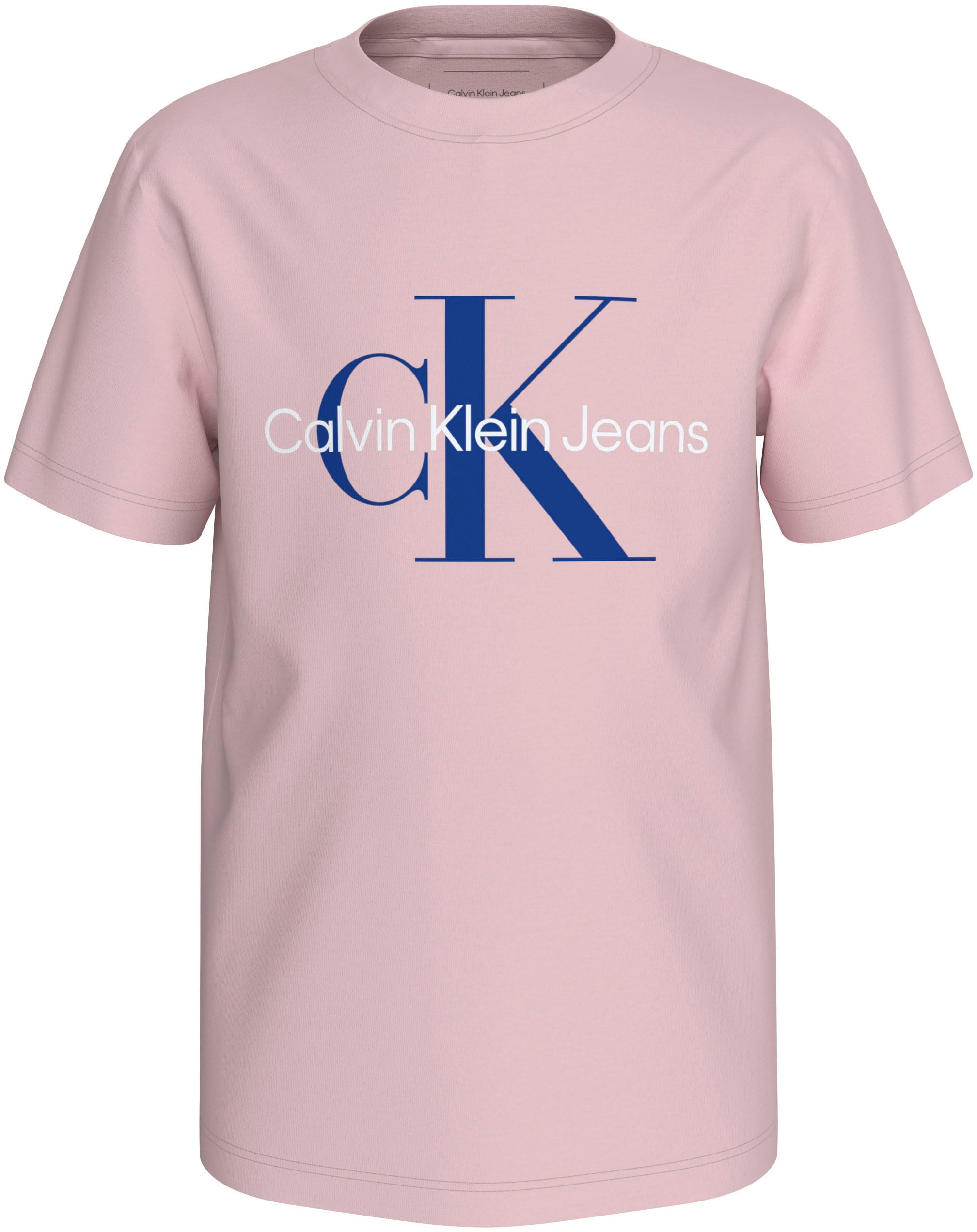 Calvin Klein Jeans Rundhalsshirt »CK MONOGRAM SS T-SHIRT«, für Kinder bis 16 Jahre mit Logoschriftzug