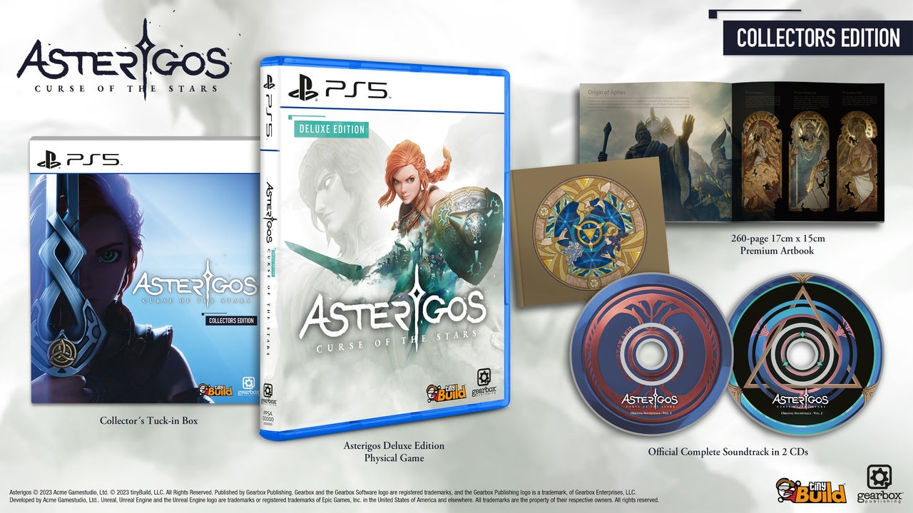 Gearbox Publishing Spielesoftware »Asterigos: Curse of the Stars Collectors Edition«, PlayStation 5
