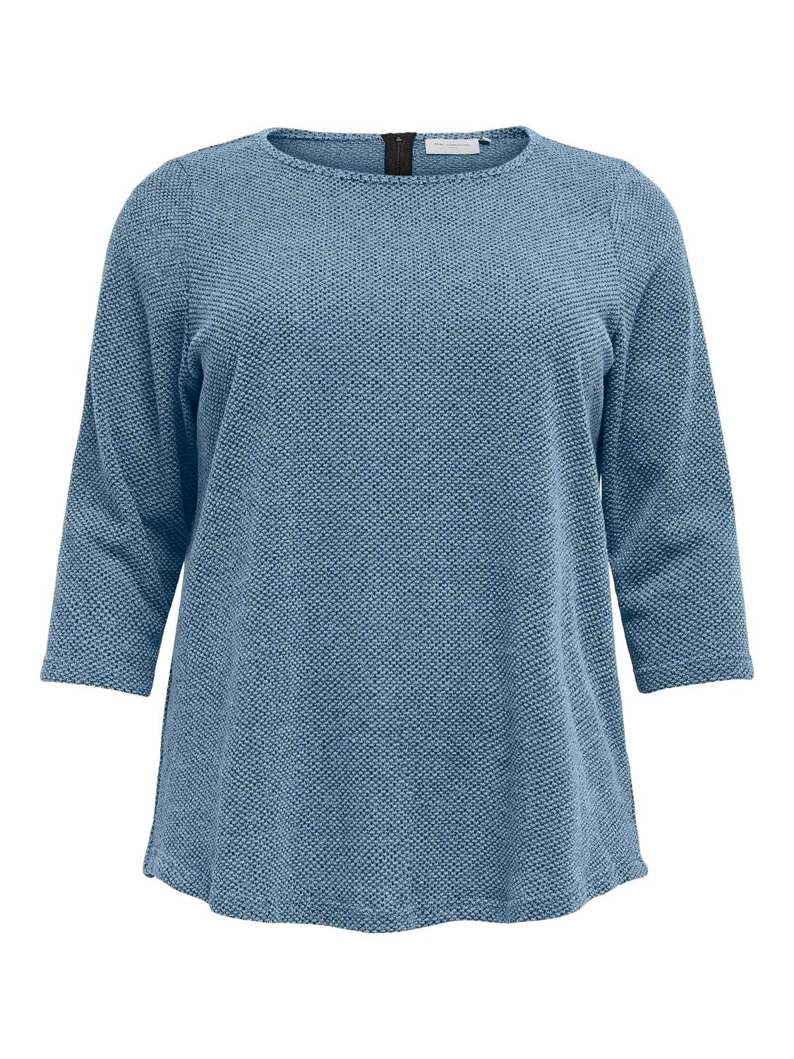 ONLY CARMAKOMA 3/4-Arm-Shirt »CARMARTHA«