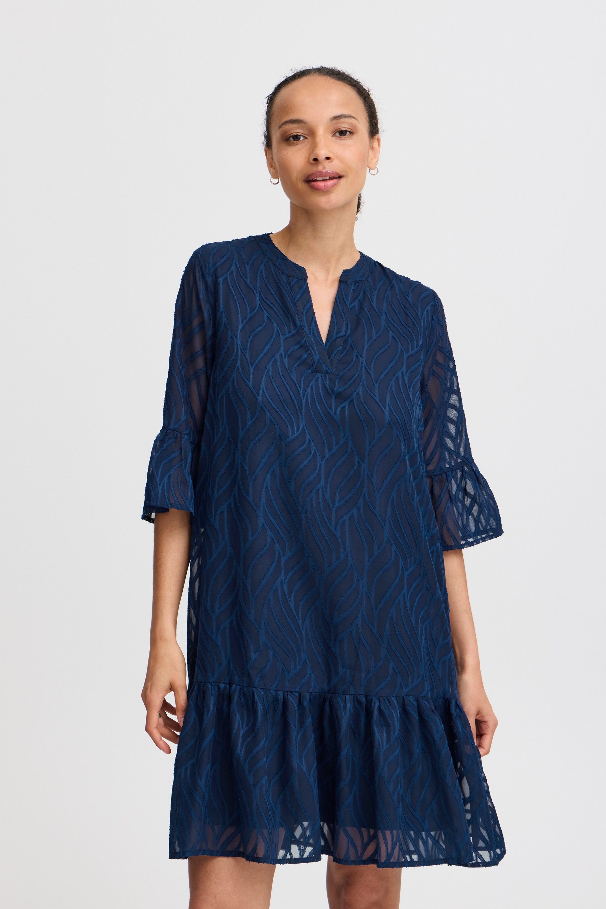b.young Midikleid »Damen Casual BYFRIKKE«