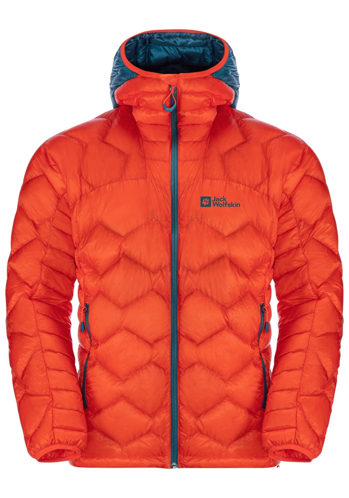 Jack Wolfskin Daunenjacke »ALPSPITZE DOWN HOODY M«, mit Kapuze