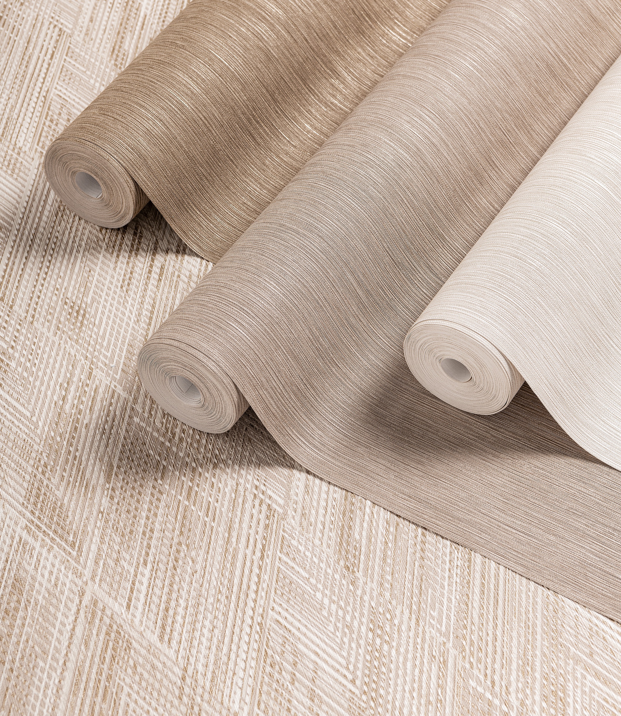 Rasch Vliestapete »Vliestapete Perfecto VI 844399« einfarbig strukturiert