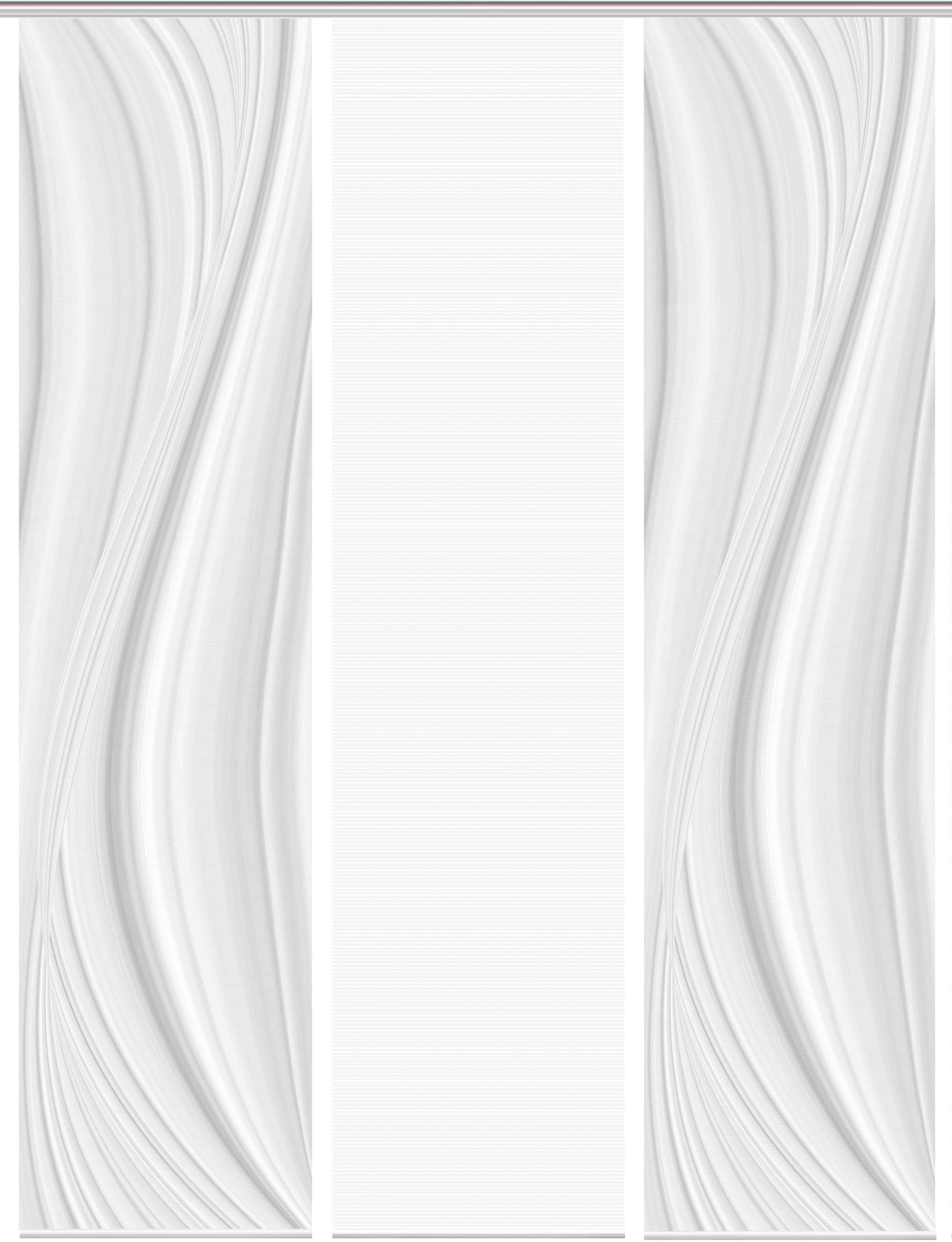 Vision S Schiebegardine »LAURINA 3er SET«, (3 St.), Schiebevorhang Digidruck 3er Set LAURINA